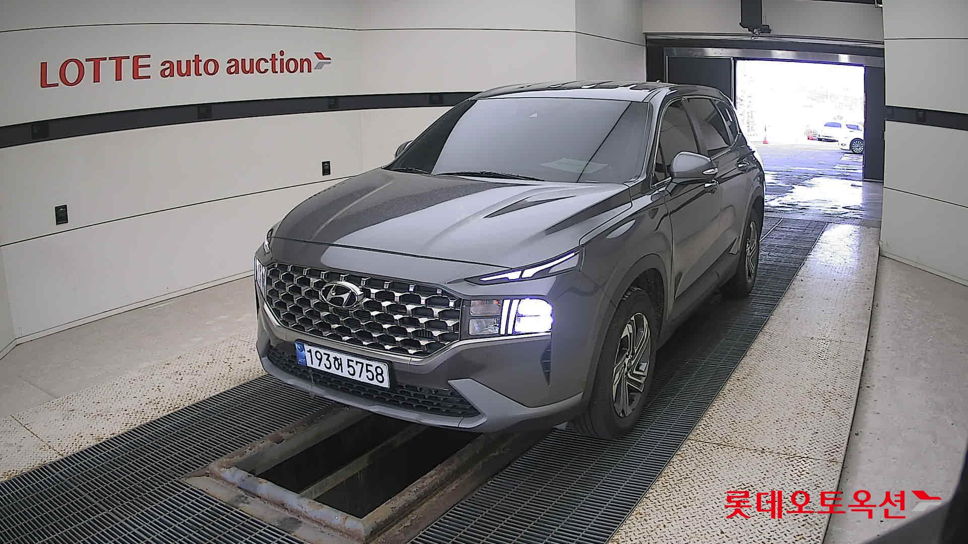 Hyundai Santa Fe 2022 Magnetic Grey Metallic из Кореи