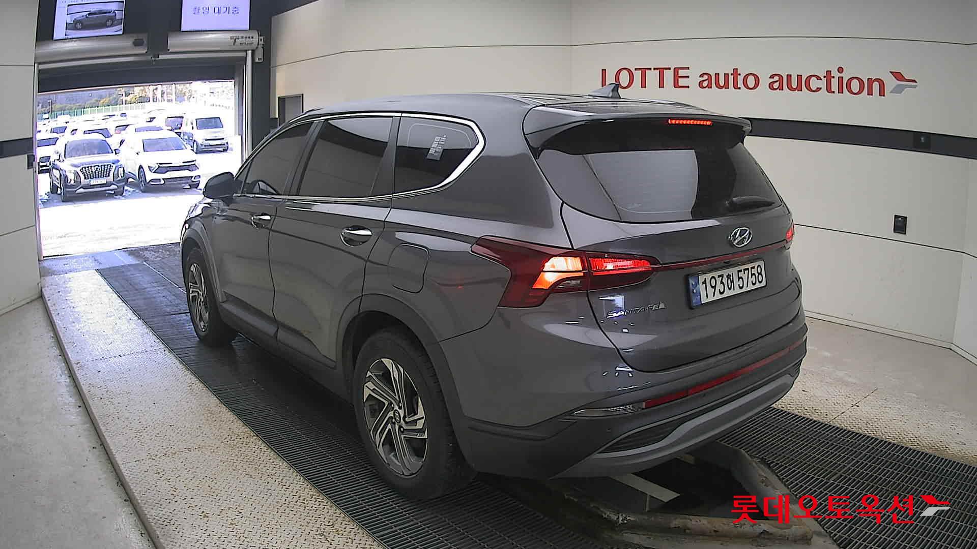 Hyundai Santa Fe 2022 Magnetic Grey Metallic из Кореи, фото 6