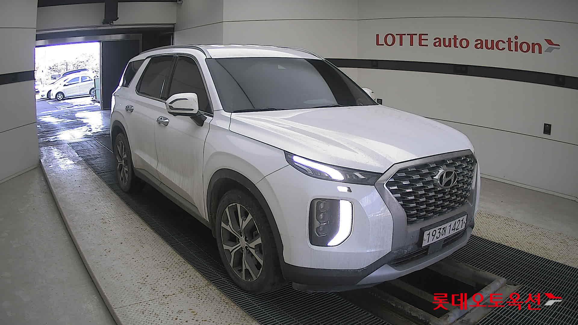Hyundai Palisade 2022 Creamy White Pearl (optional) из Кореи, фото 2