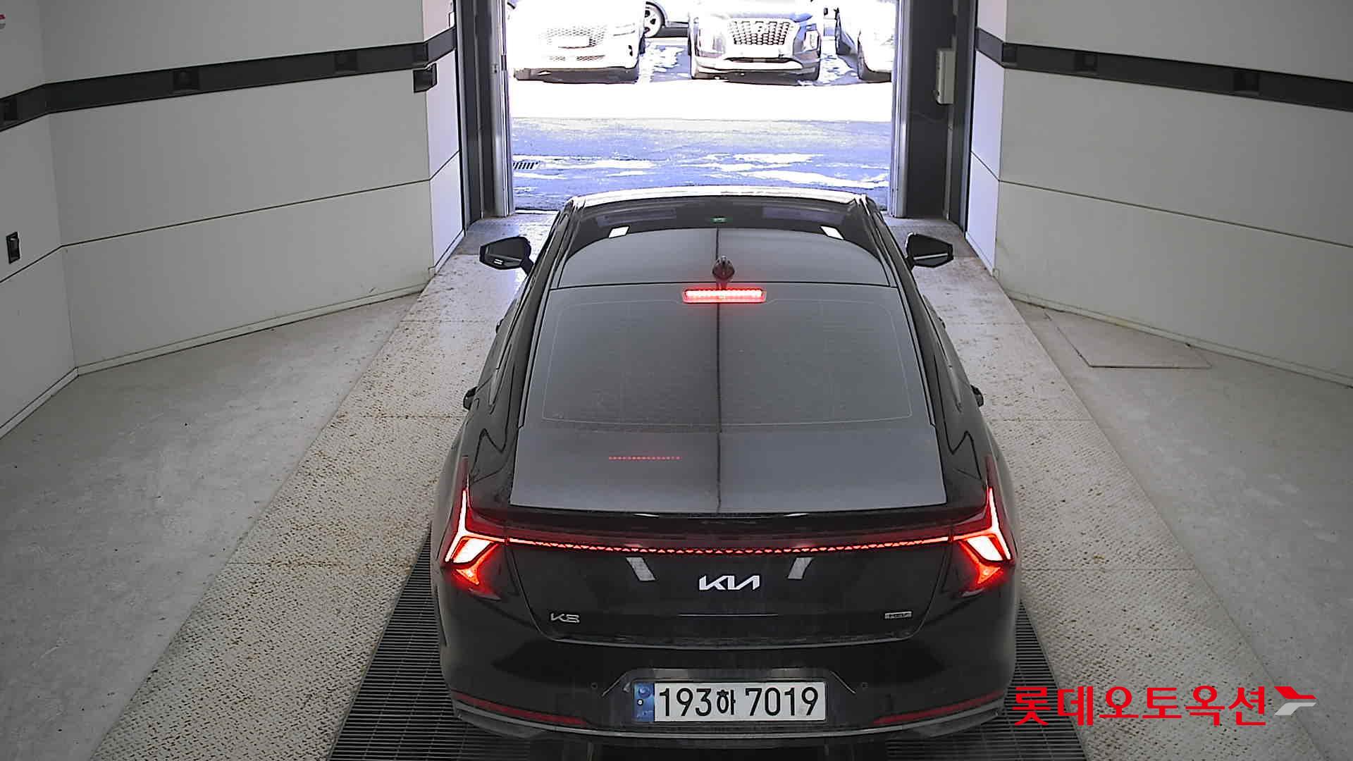 Kia K8 Hybrid 2022 Aurora Black Pearl из Кореи, фото 5