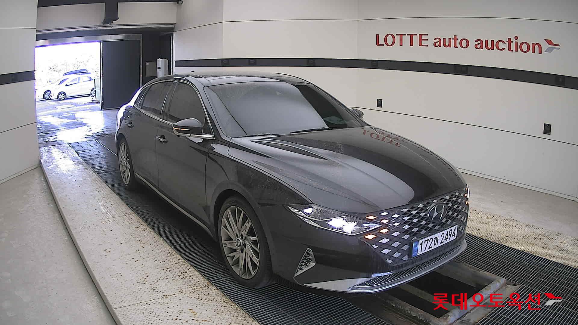 Hyundai Grandeur 2023 Midnight Black Pearl из Кореи, фото 2