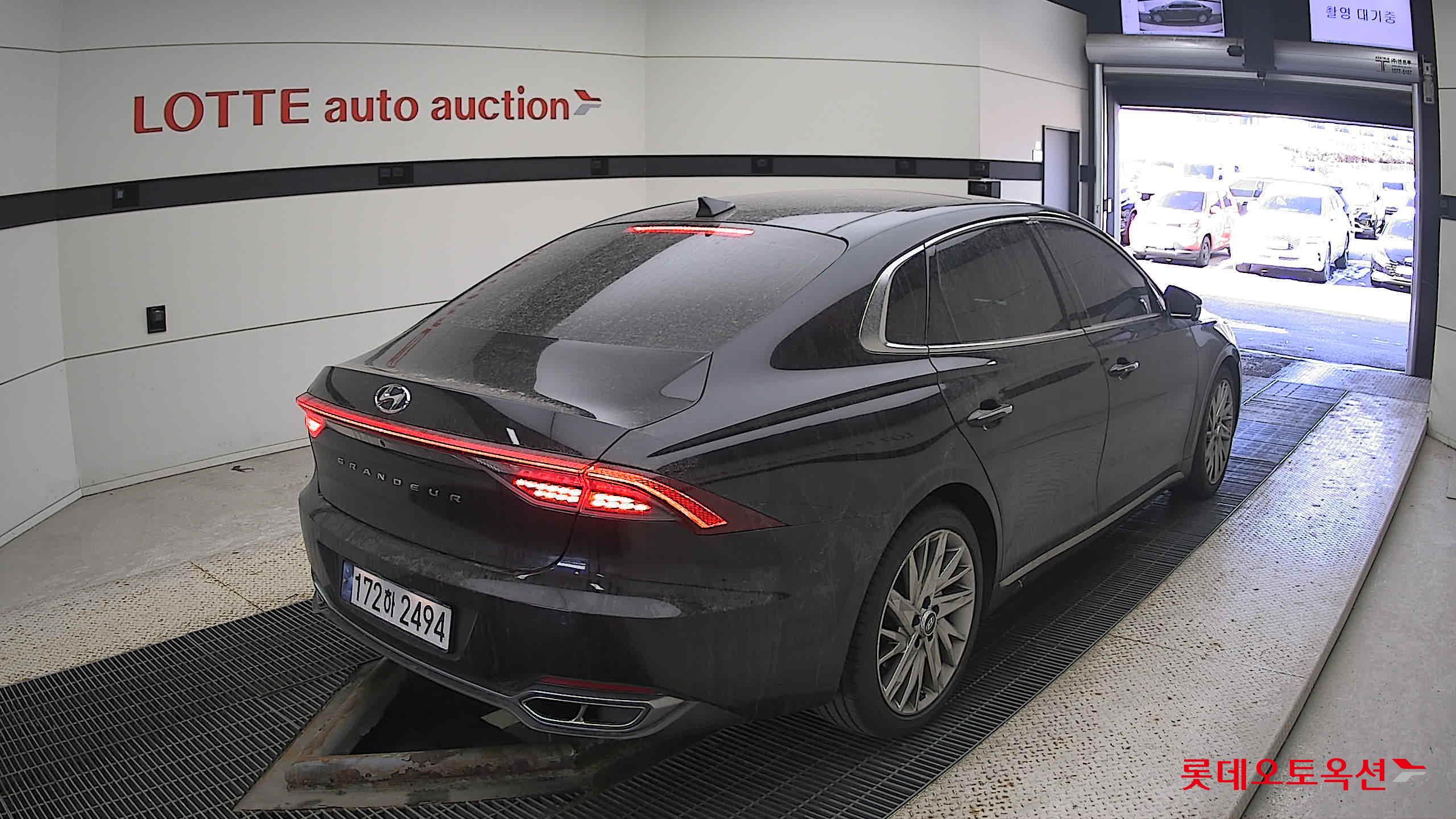 Hyundai Grandeur 2023 Midnight Black Pearl из Кореи, фото 4