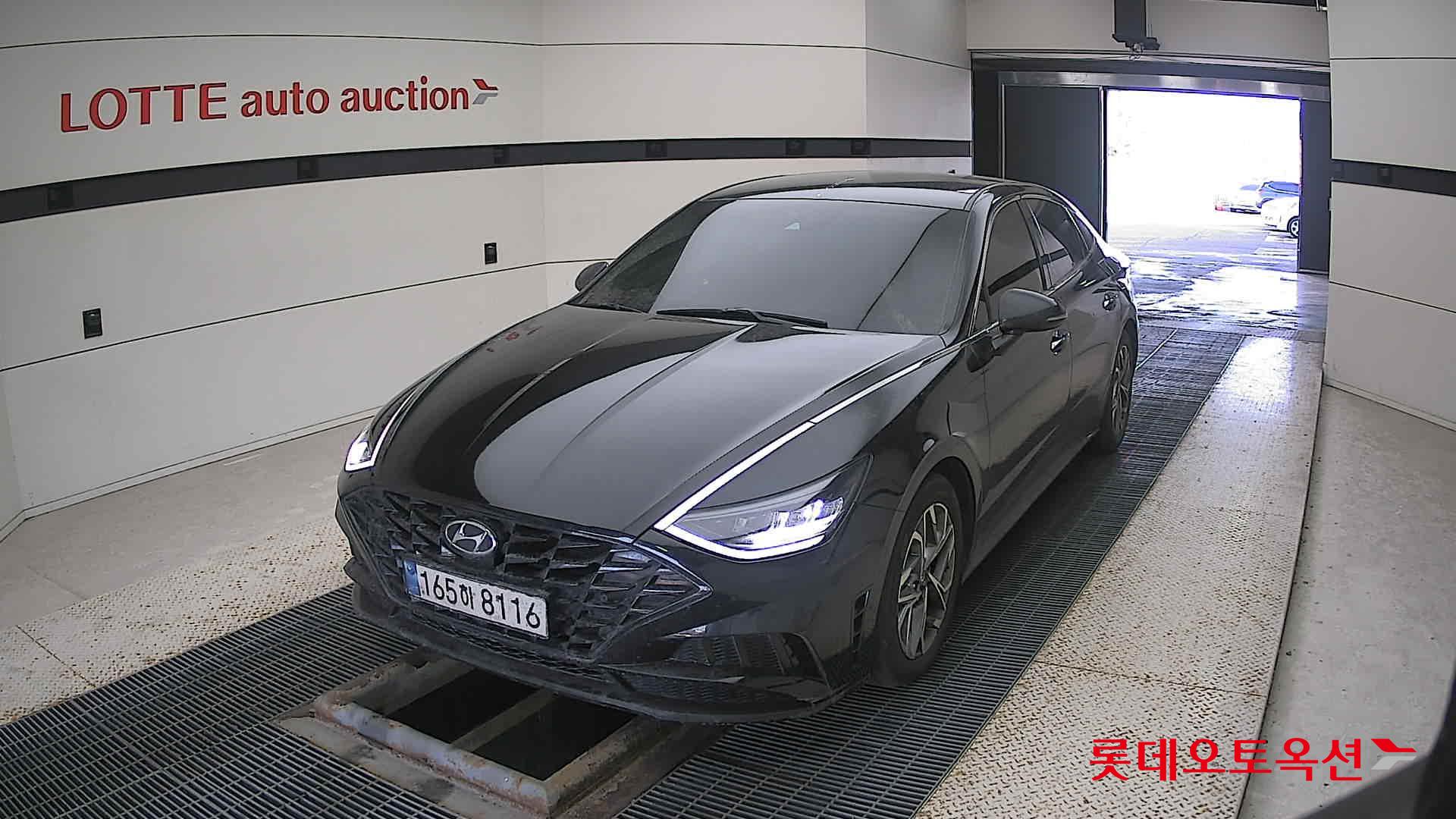 Hyundai Sonata 2022 Midnight Black Pearl из Кореи