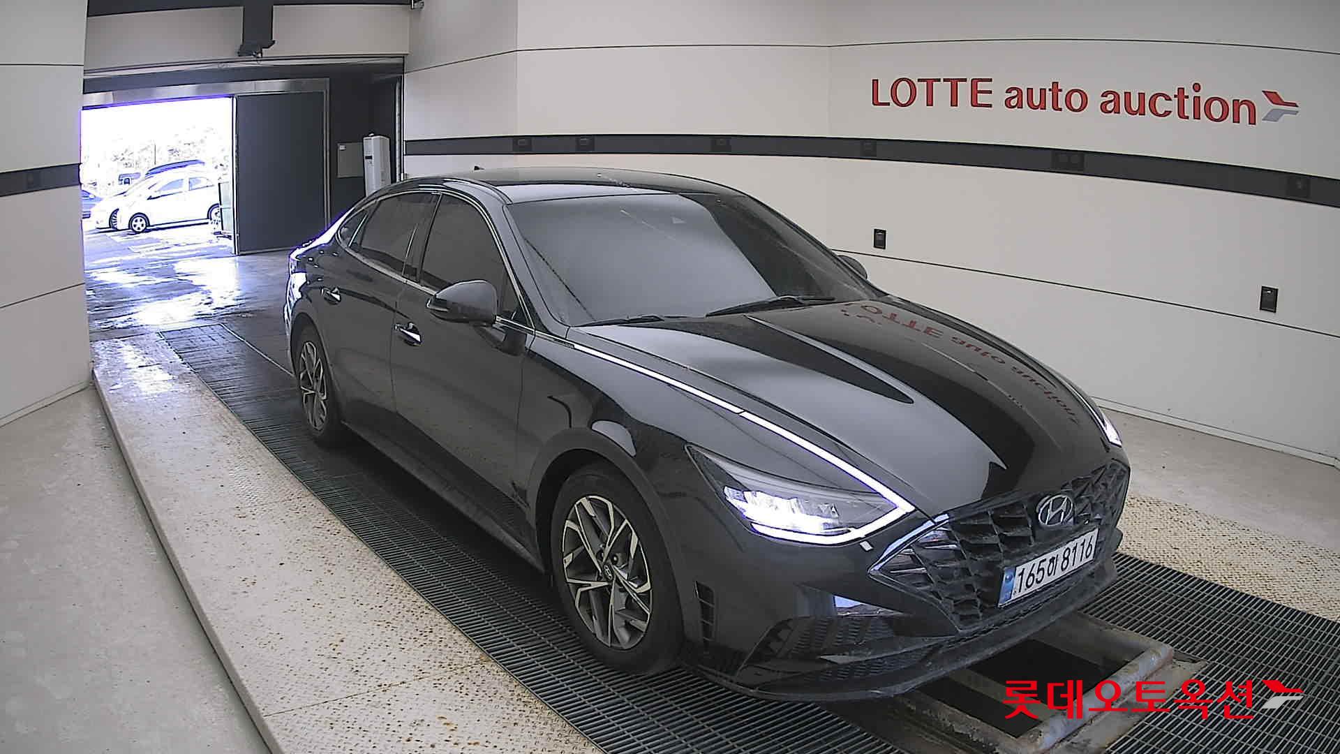 Hyundai Sonata 2022 Midnight Black Pearl из Кореи, фото 2