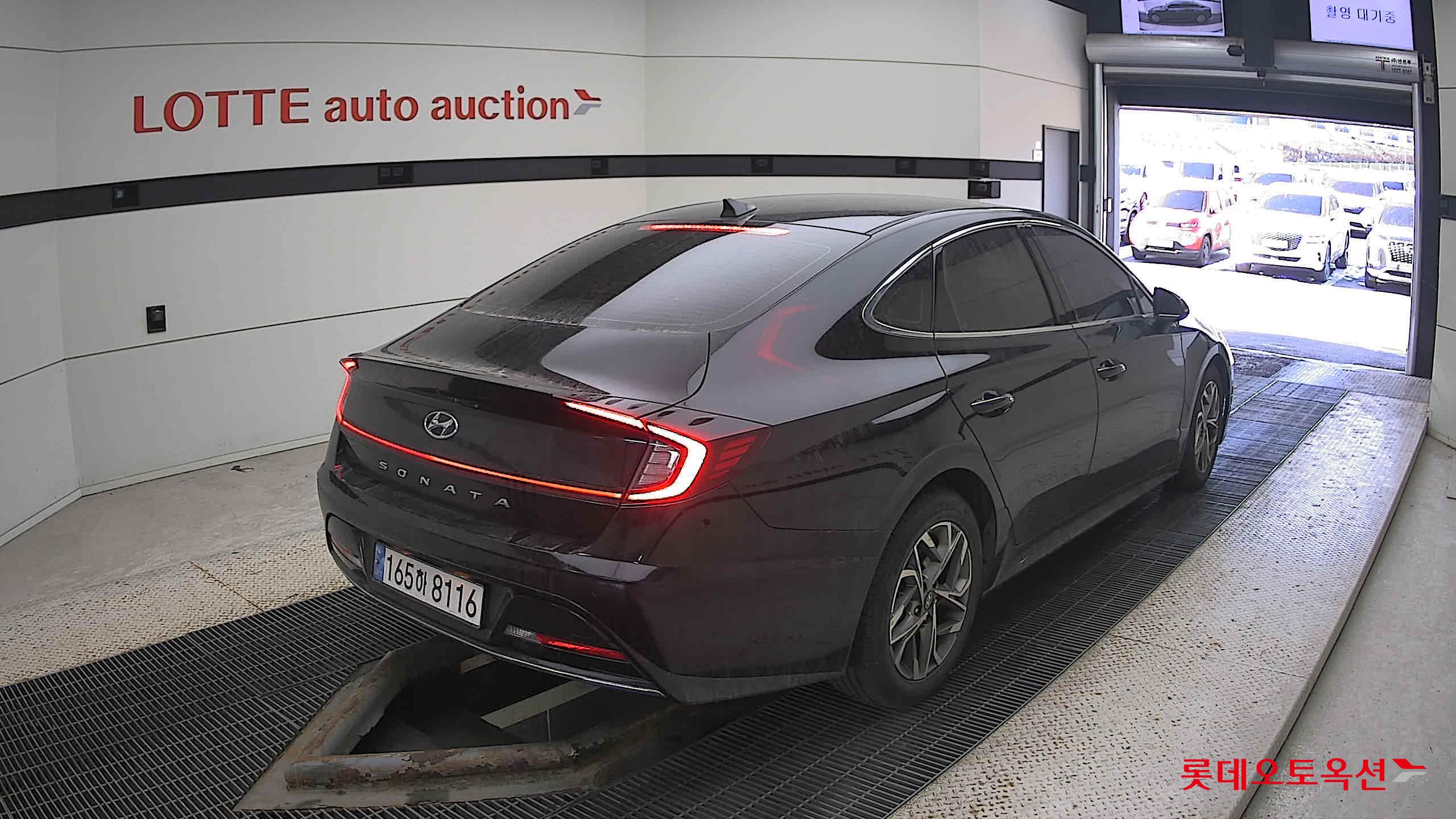 Hyundai Sonata 2022 Midnight Black Pearl из Кореи, фото 4