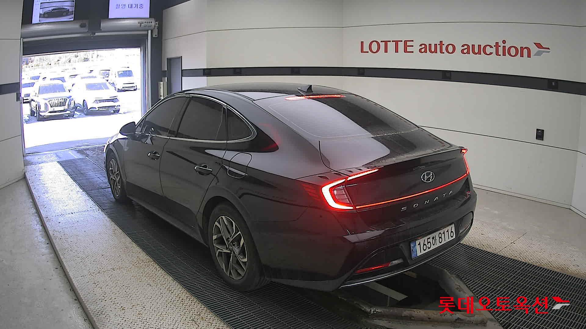 Hyundai Sonata 2022 Midnight Black Pearl из Кореи, фото 6