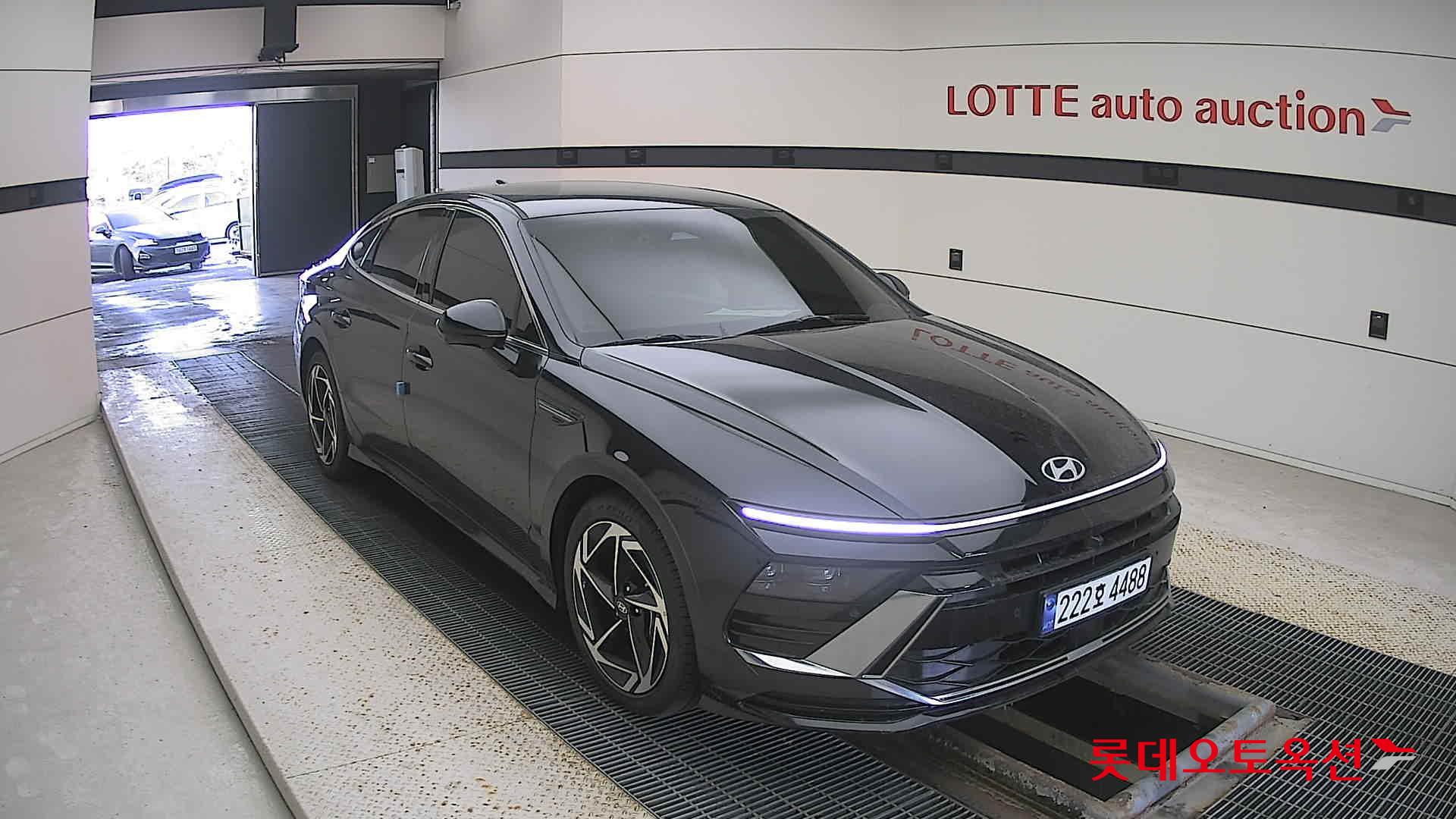 Hyundai Sonata 2024 Abyss Black Pearl из Кореи, фото 2