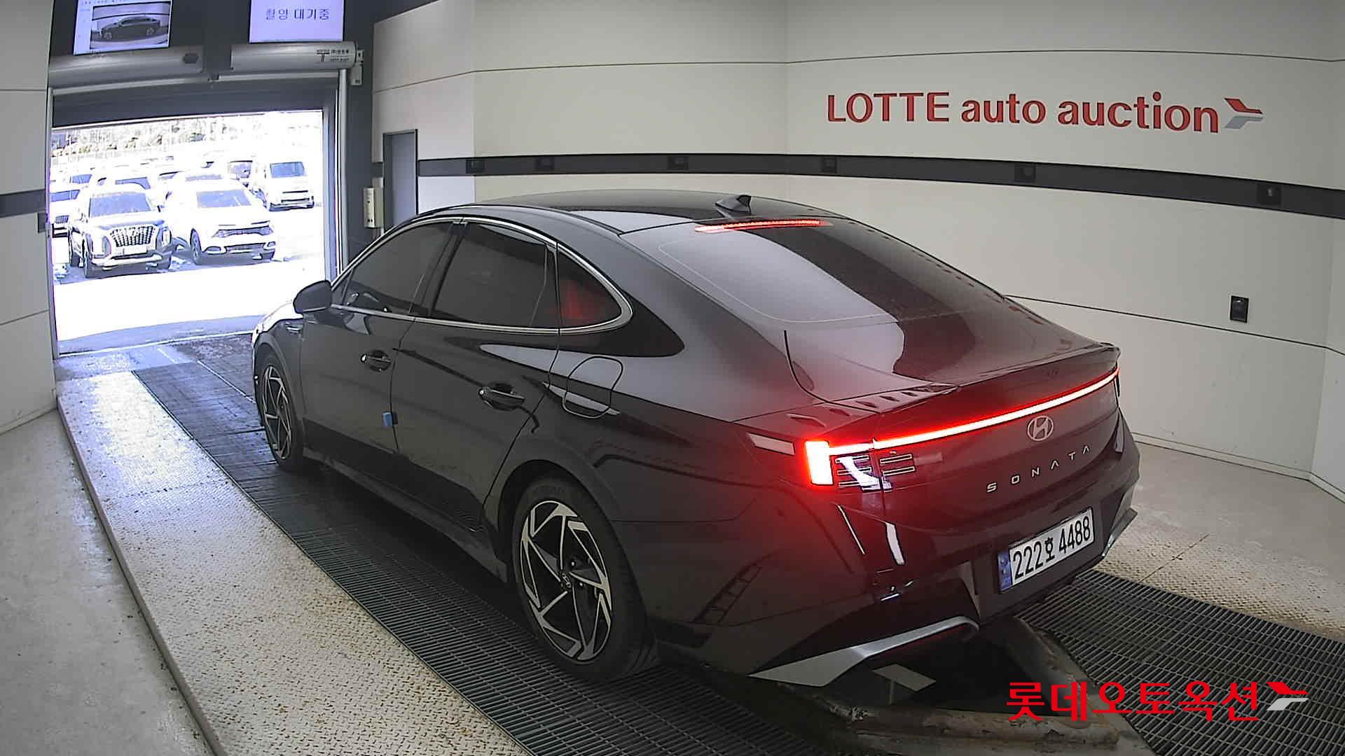 Hyundai Sonata 2024 Abyss Black Pearl из Кореи, фото 6