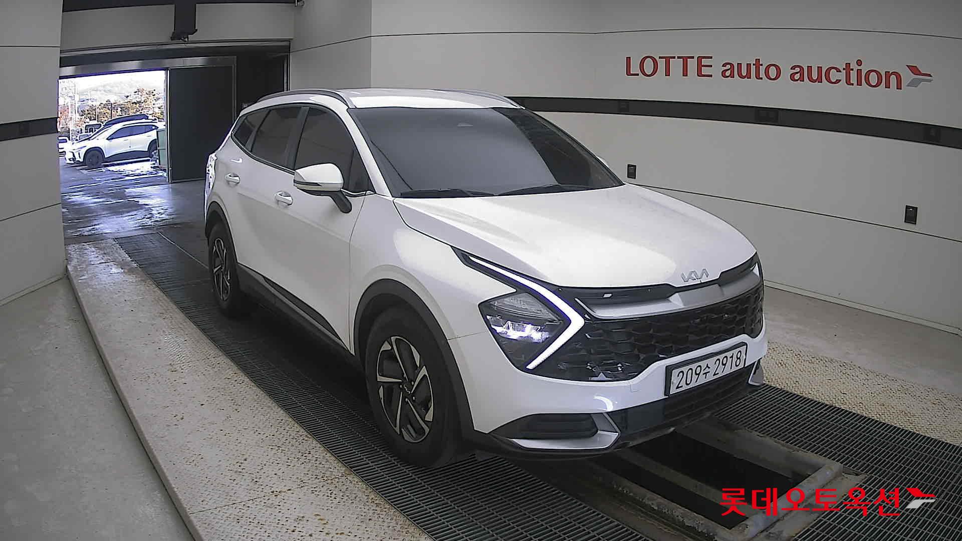 Kia Sportage Hybrid 2022 Snow White Pearl (optional) из Кореи, фото 2