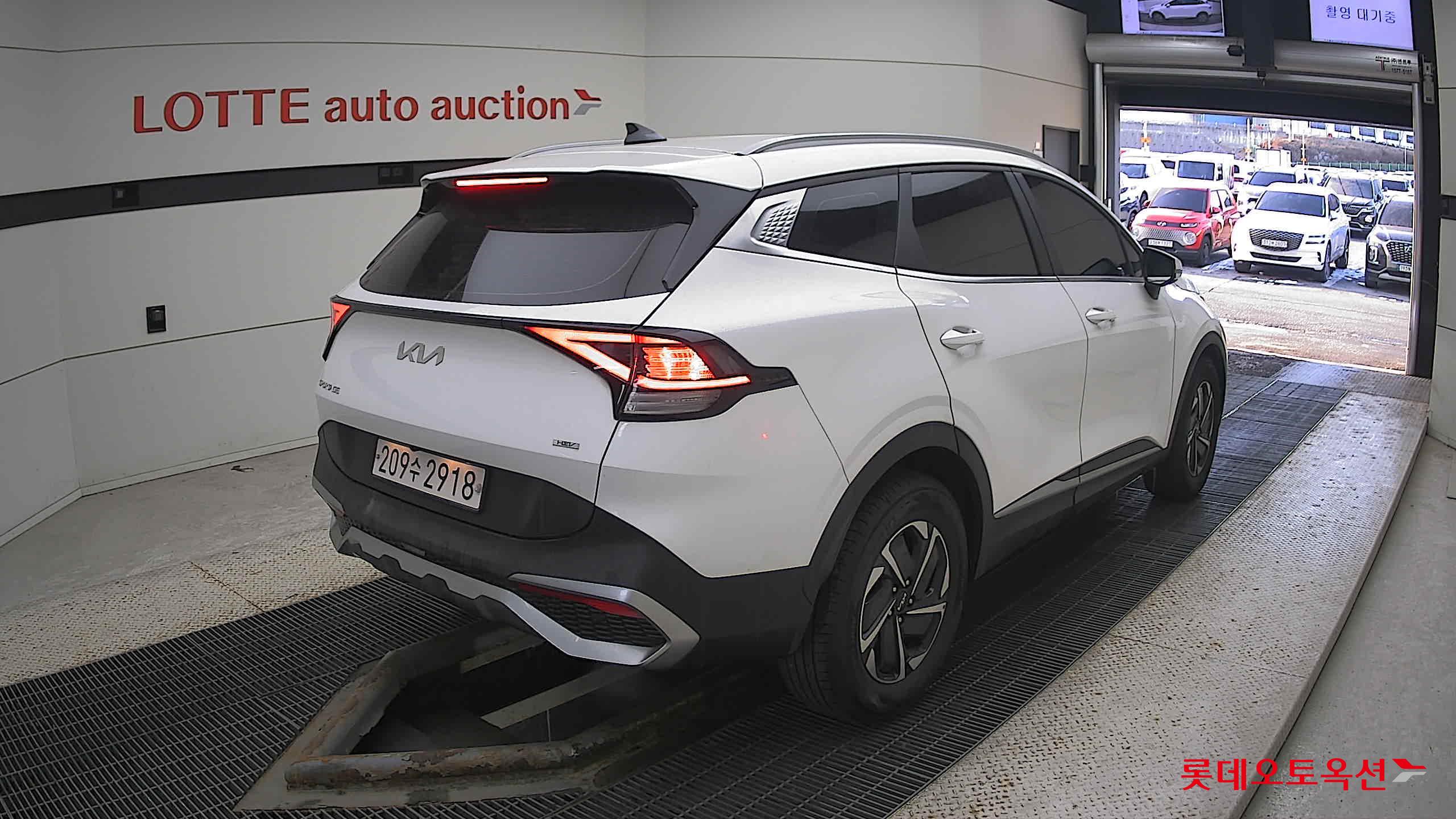 Kia Sportage Hybrid 2022 Snow White Pearl (optional) из Кореи, фото 4