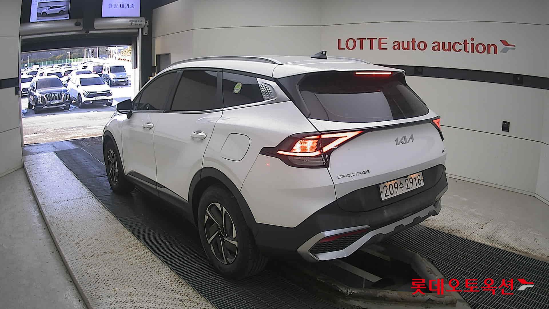 Kia Sportage Hybrid 2022 Snow White Pearl (optional) из Кореи, фото 6