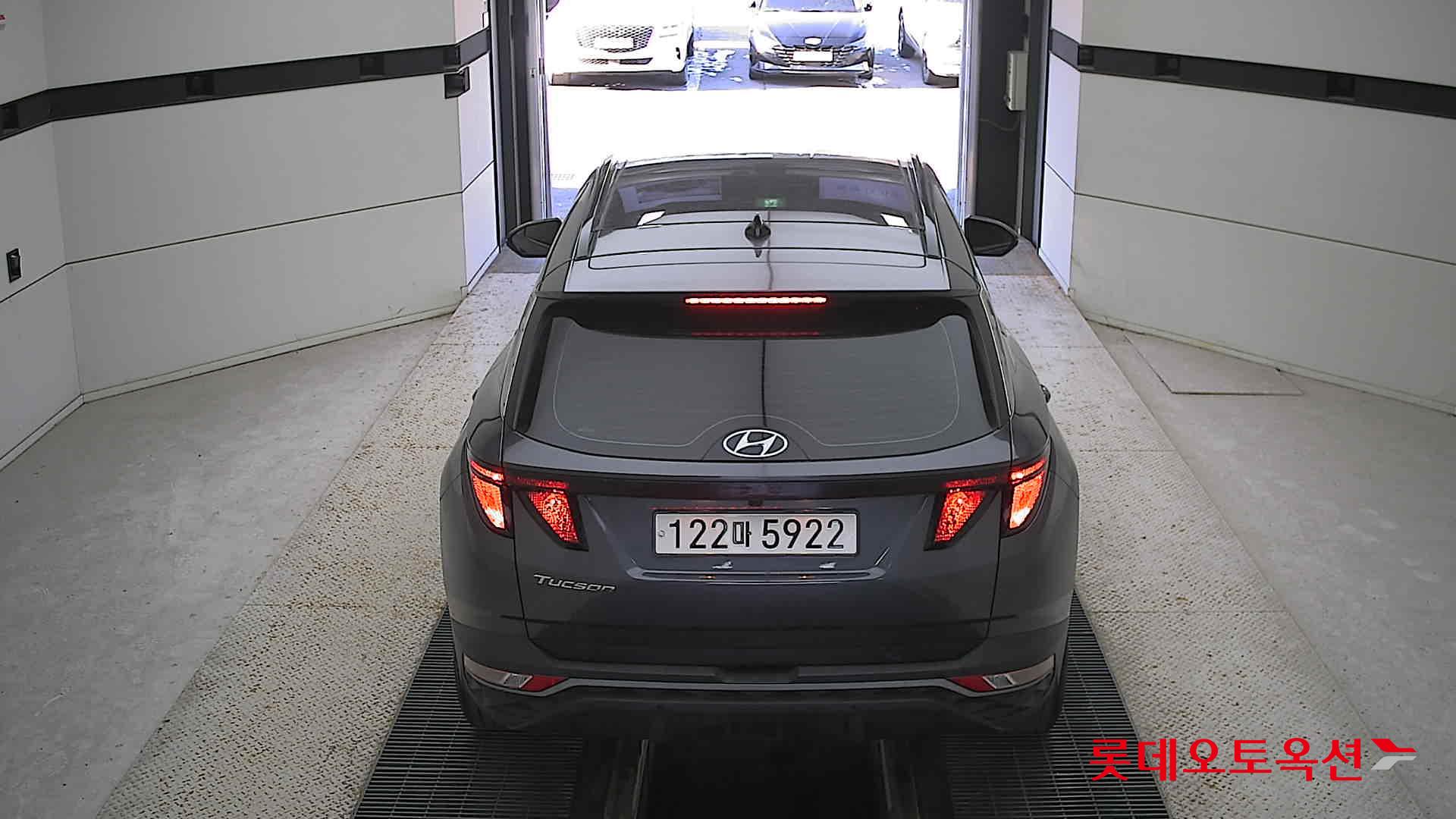 Hyundai Tucson 2022 Titanium Grey Metallic из Кореи, фото 5