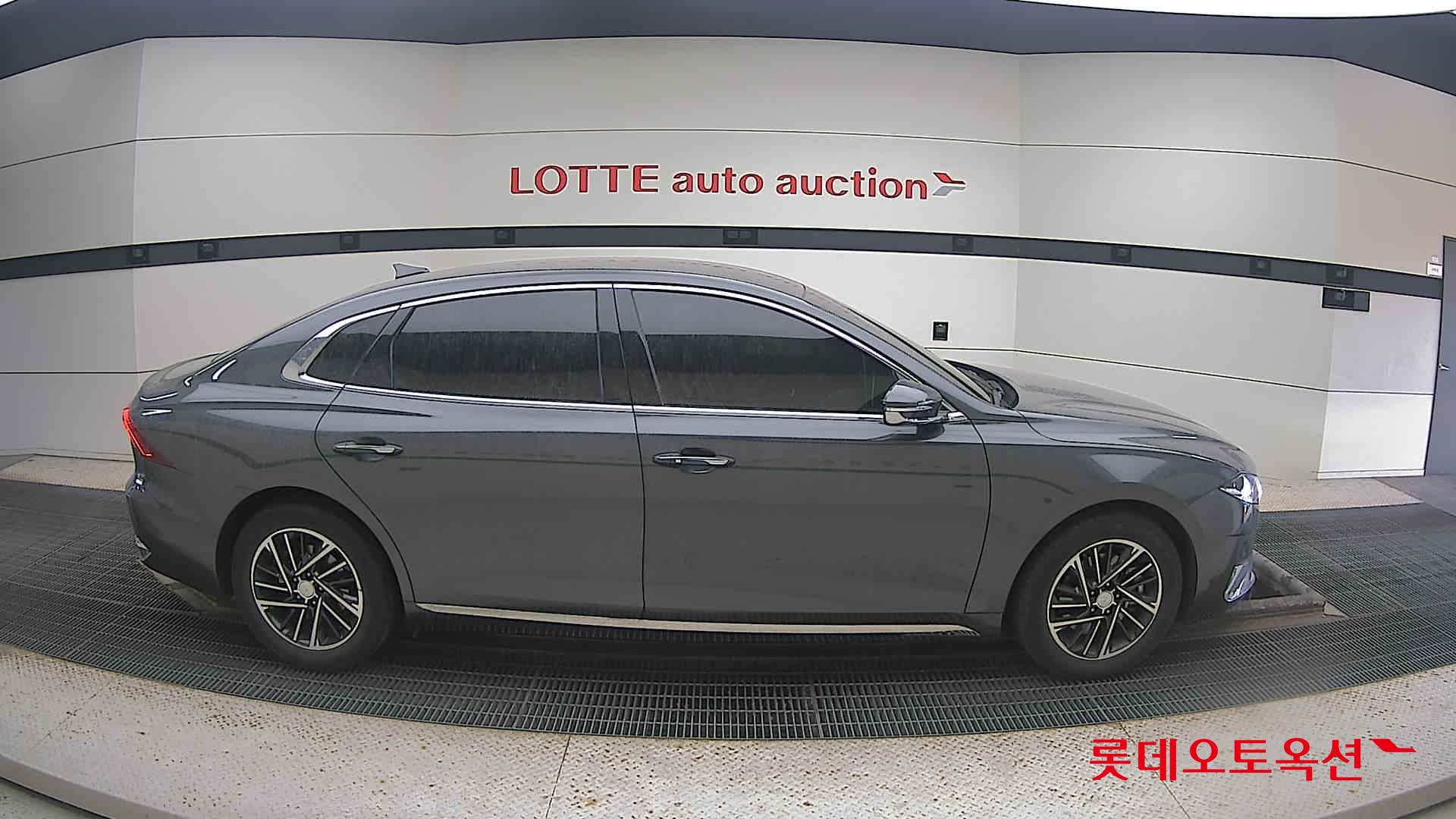Hyundai Grandeur 2022 Nocturne Grey Metallic из Кореи, фото 3