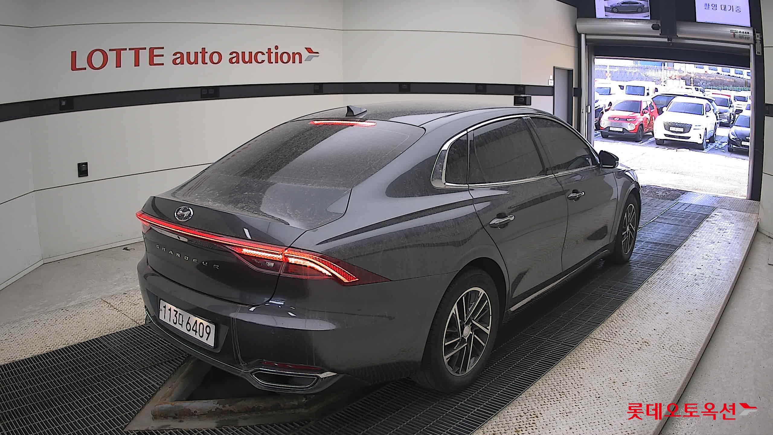 Hyundai Grandeur 2022 Nocturne Grey Metallic из Кореи, фото 4