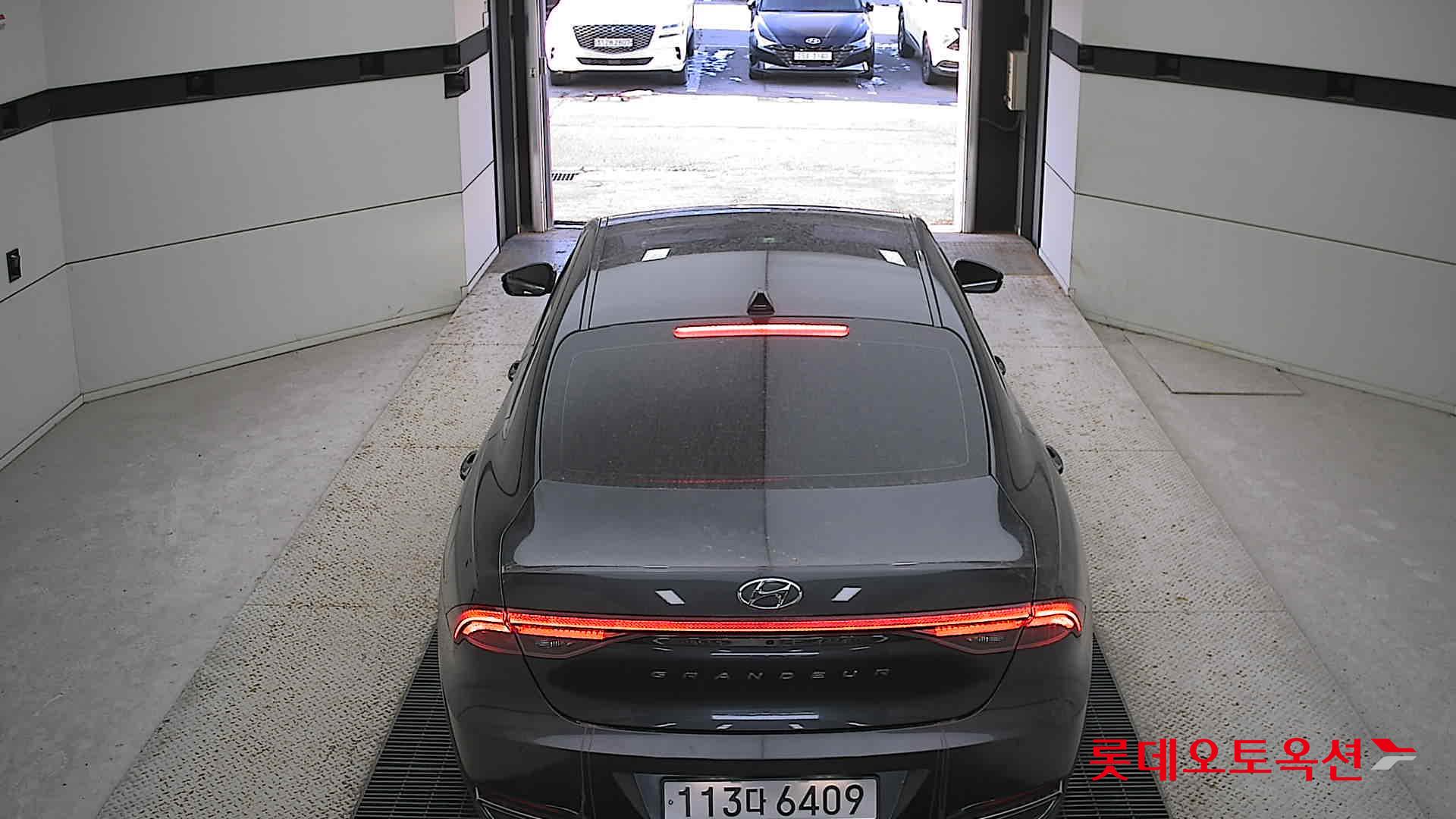 Hyundai Grandeur 2022 Nocturne Grey Metallic из Кореи, фото 5