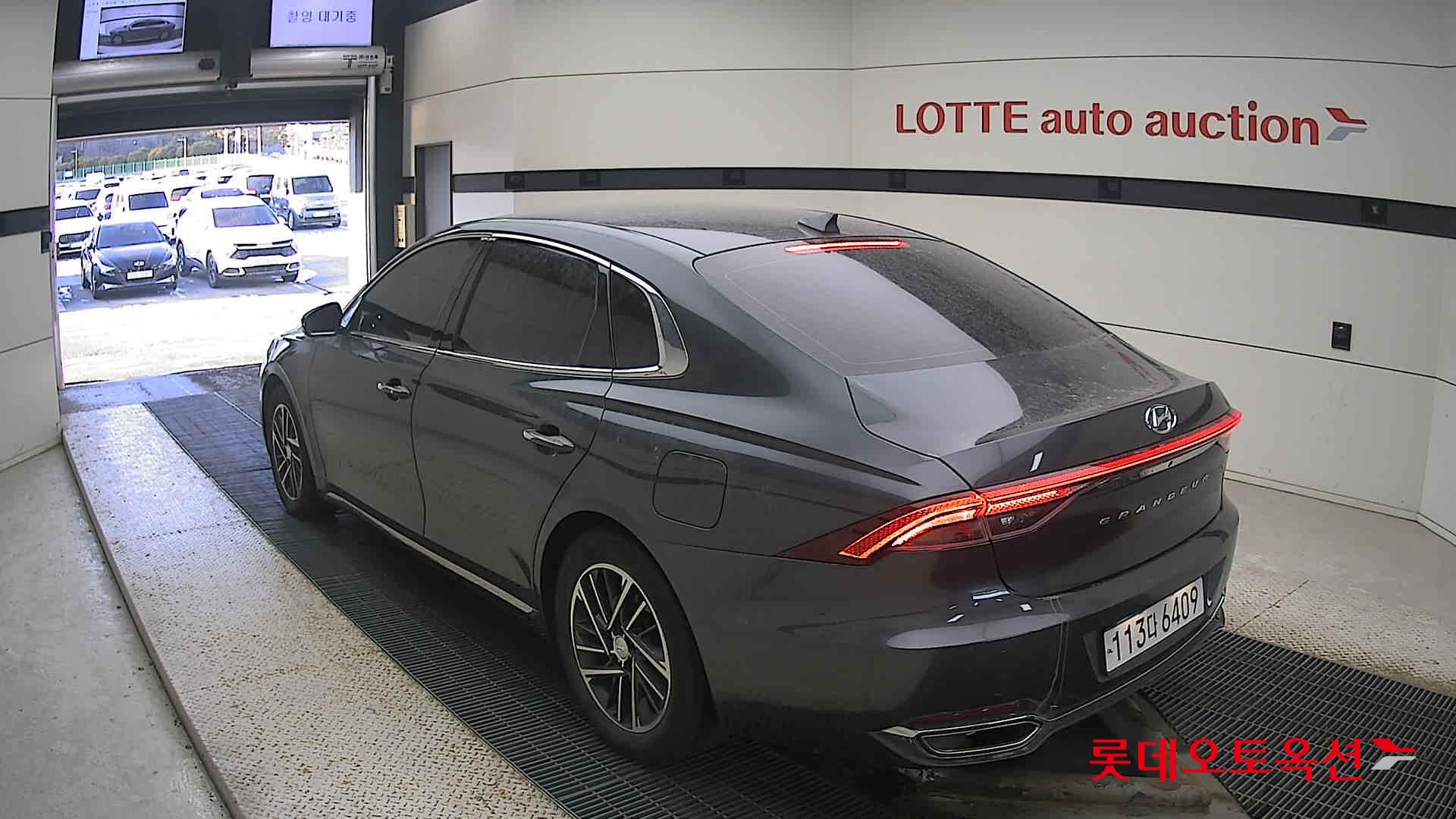 Hyundai Grandeur 2022 Nocturne Grey Metallic из Кореи, фото 6