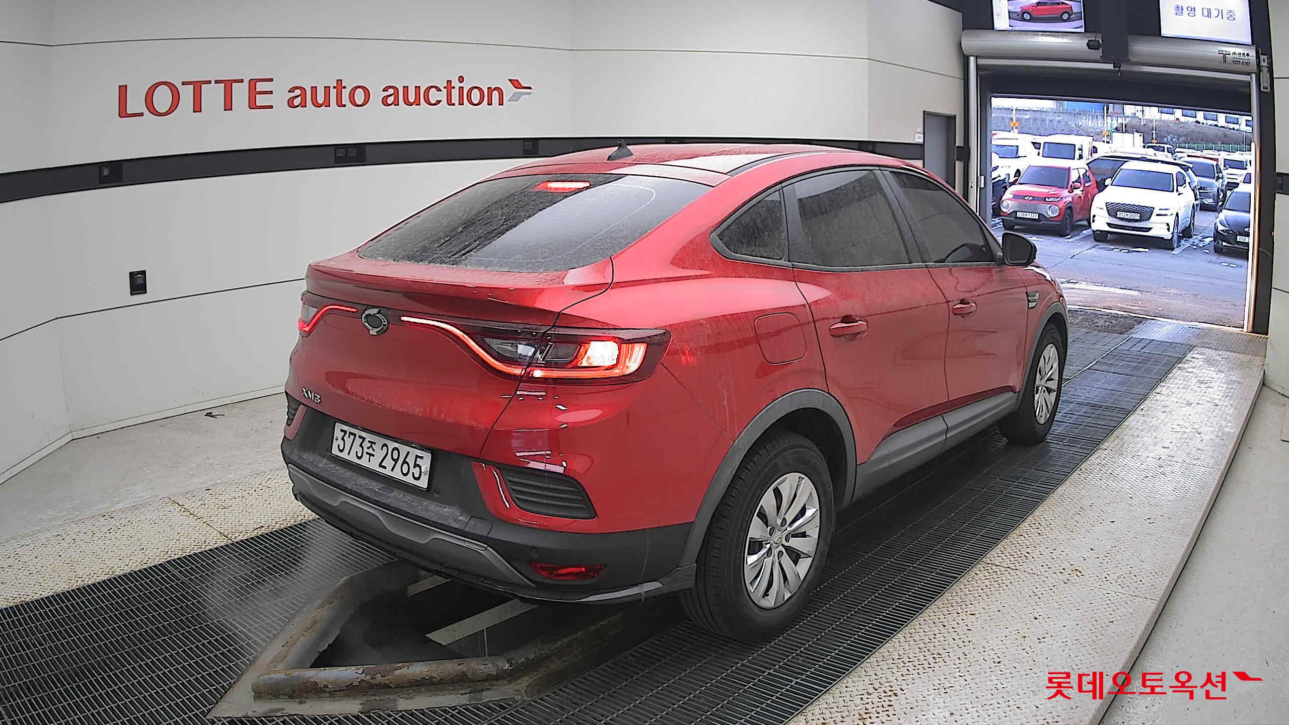 Renault Korea (Samsung) XM3 2022 Sonic Red из Кореи, фото 4