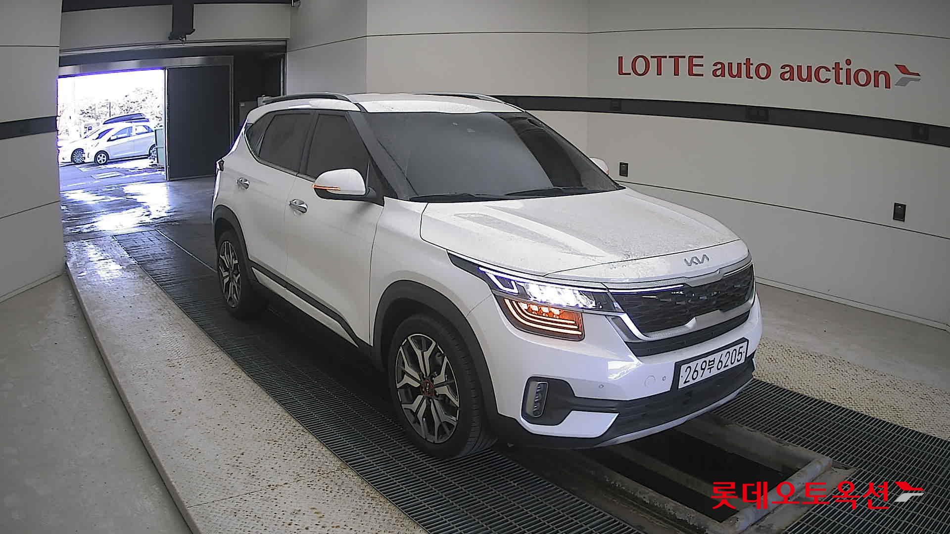 Kia Seltos 2022 Snow White Pearl из Кореи, фото 2