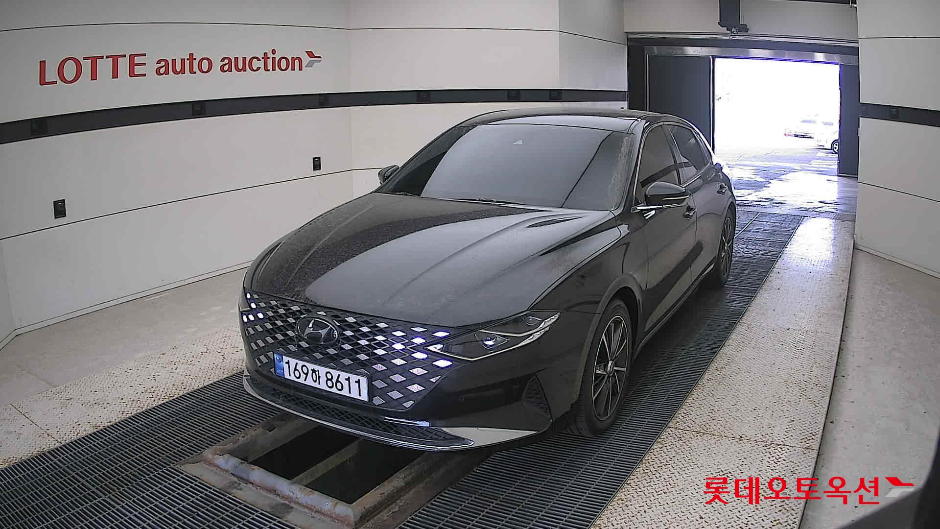 Hyundai Grandeur 2022 Midnight Black Pearl из Кореи