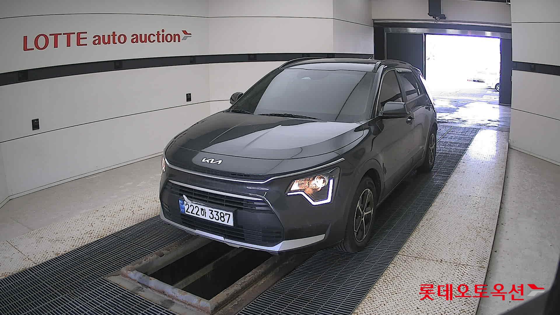 Kia Niro Hybrid 2024 Interstellagray из Кореи