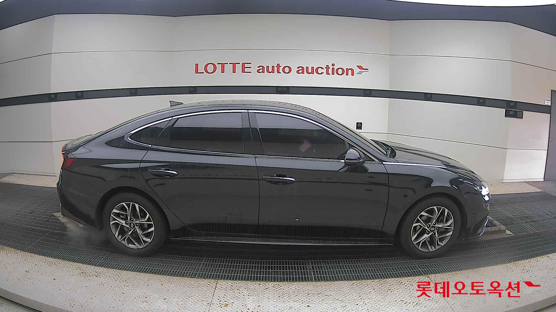 Hyundai Sonata 2022 Midnight Black Pearl из Кореи, фото 3