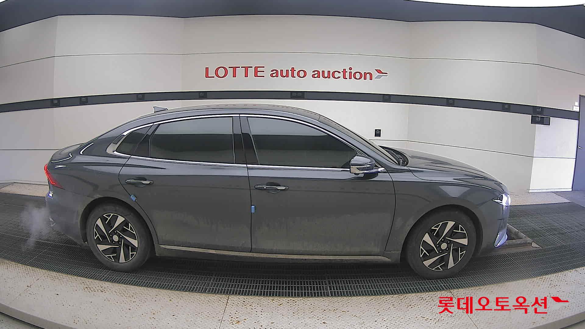 Hyundai Grandeur Hybrid 2022 Nocturne Grey Metallic из Кореи, фото 3