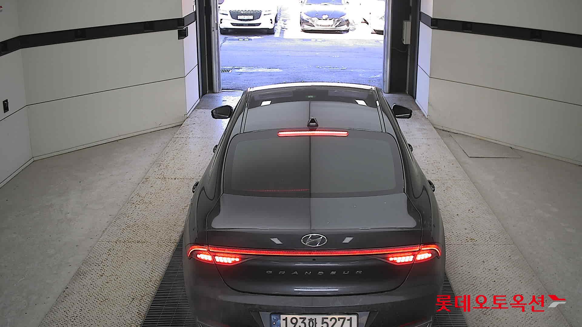 Hyundai Grandeur Hybrid 2022 Nocturne Grey Metallic из Кореи, фото 5