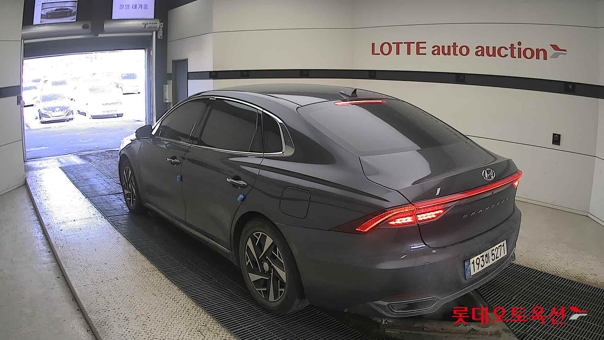 Hyundai Grandeur Hybrid 2022 Nocturne Grey Metallic из Кореи, фото 6