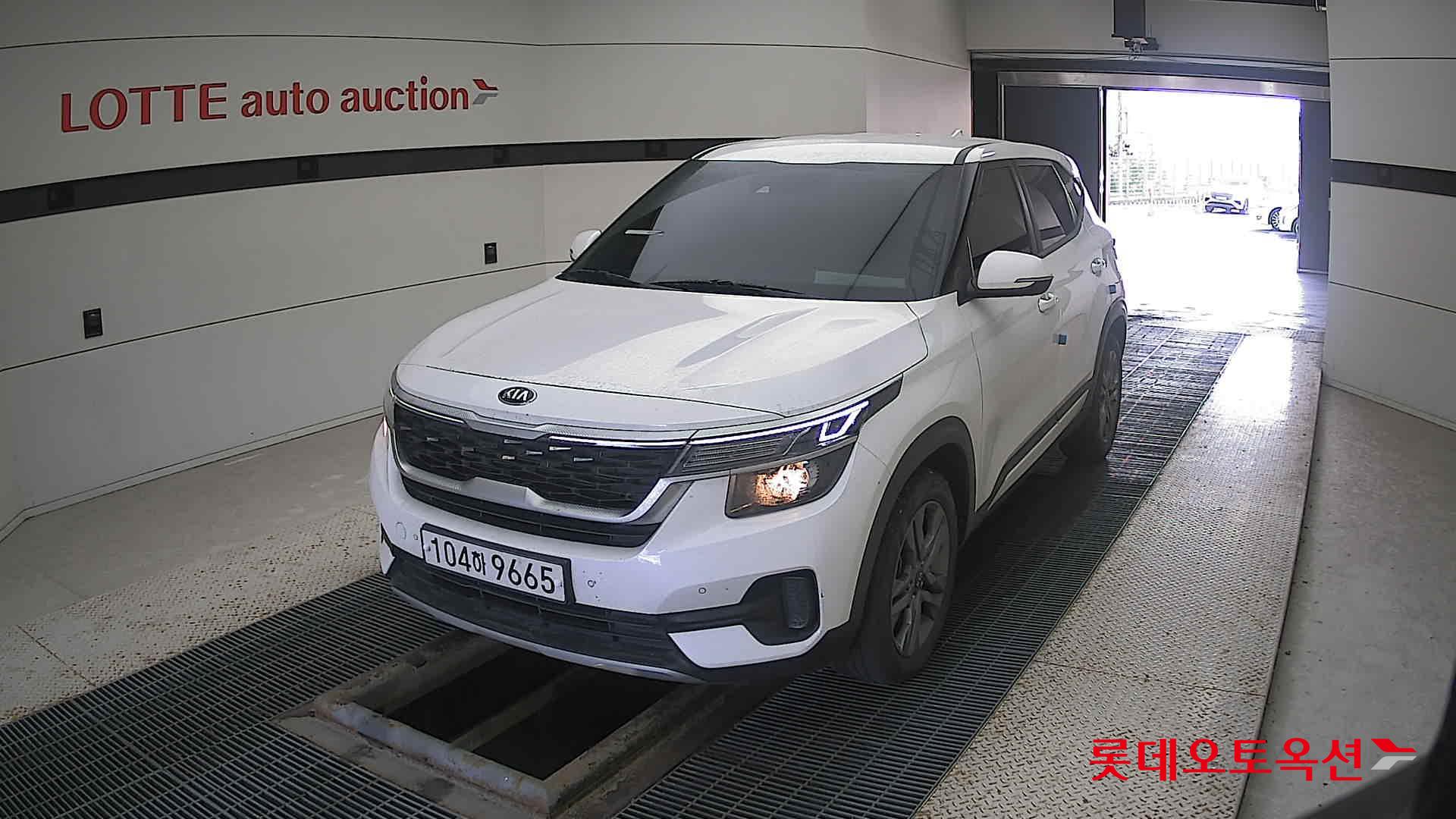 Kia Seltos 2021 Snow White Pearl из Кореи