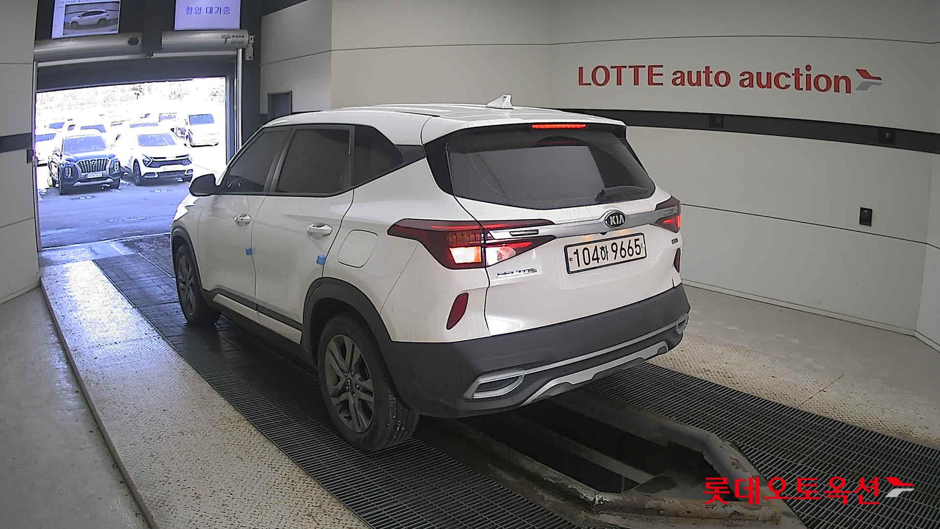 Kia Seltos 2021 Snow White Pearl из Кореи, фото 6