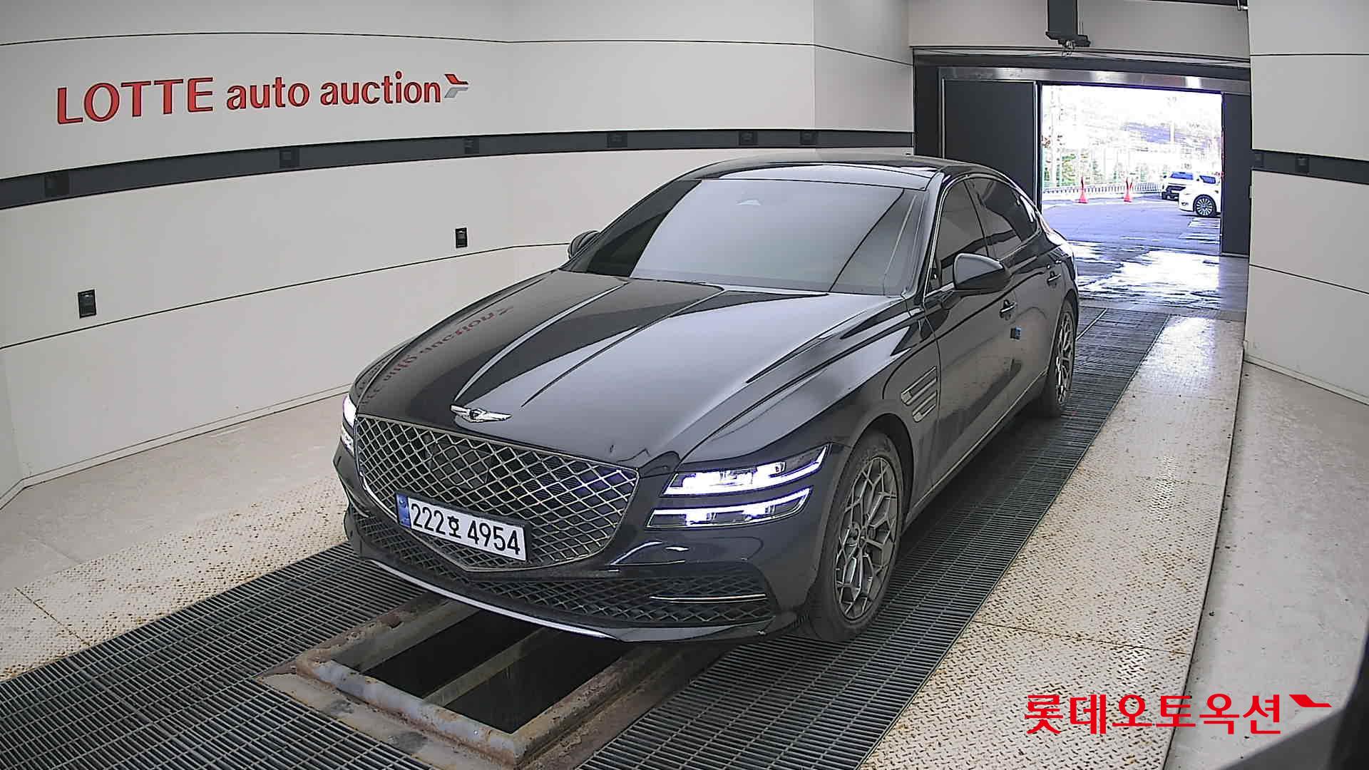 Hyundai G80 2024 Beak Black из Кореи