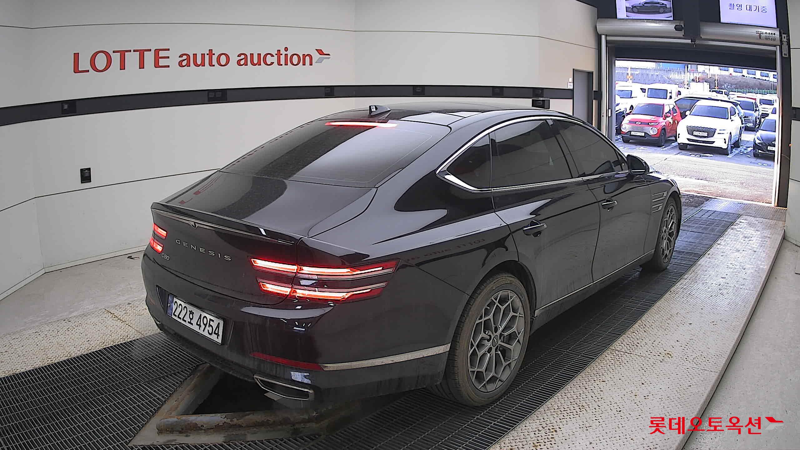 Hyundai G80 2024 Beak Black из Кореи, фото 4