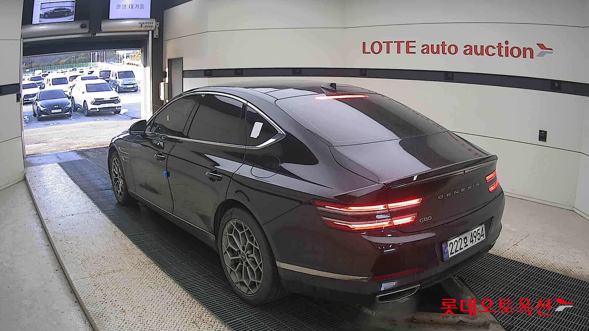 Hyundai G80 2024 Beak Black из Кореи, фото 6