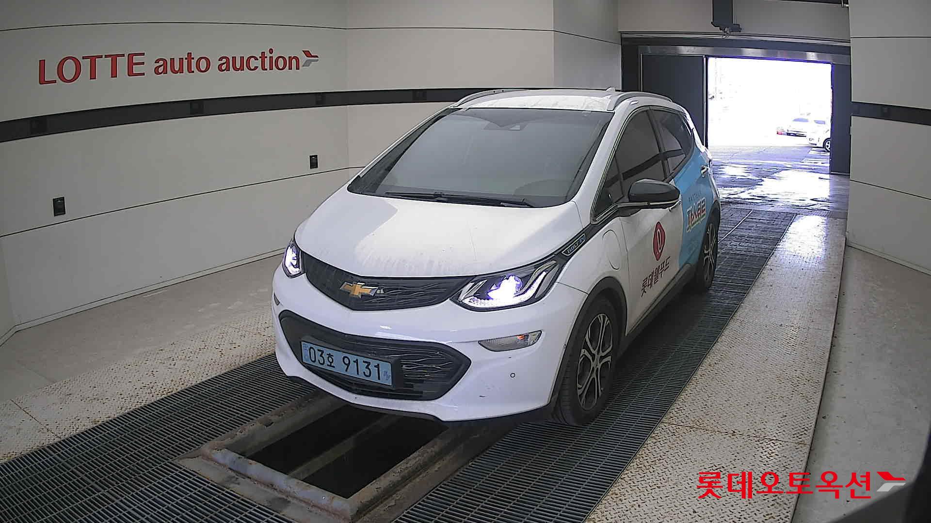 Korea G M Bolt (EV) 2021 Pure White из Кореи