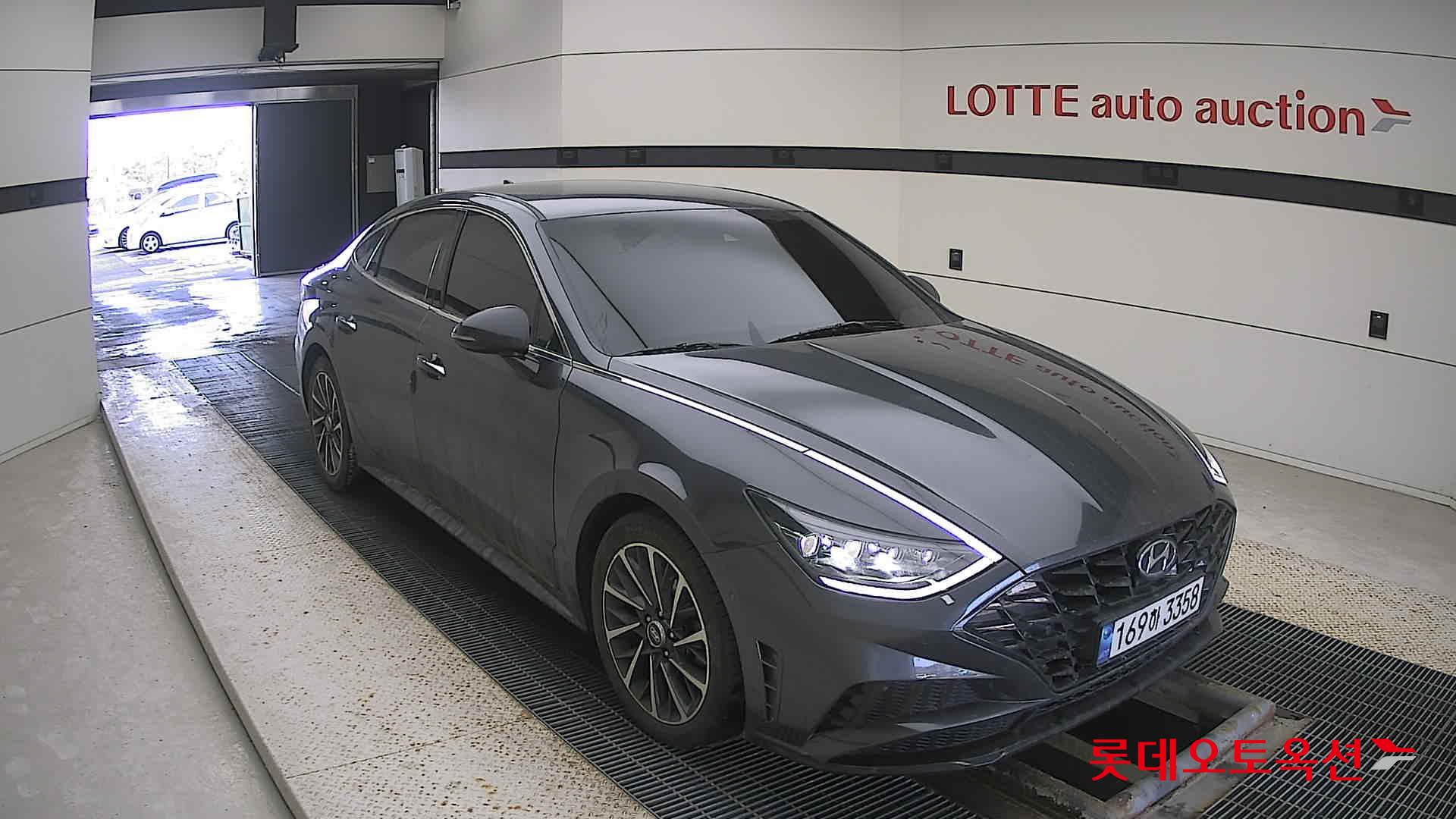 Hyundai Sonata 2022 Nocturne Grey Metallic из Кореи, фото 2