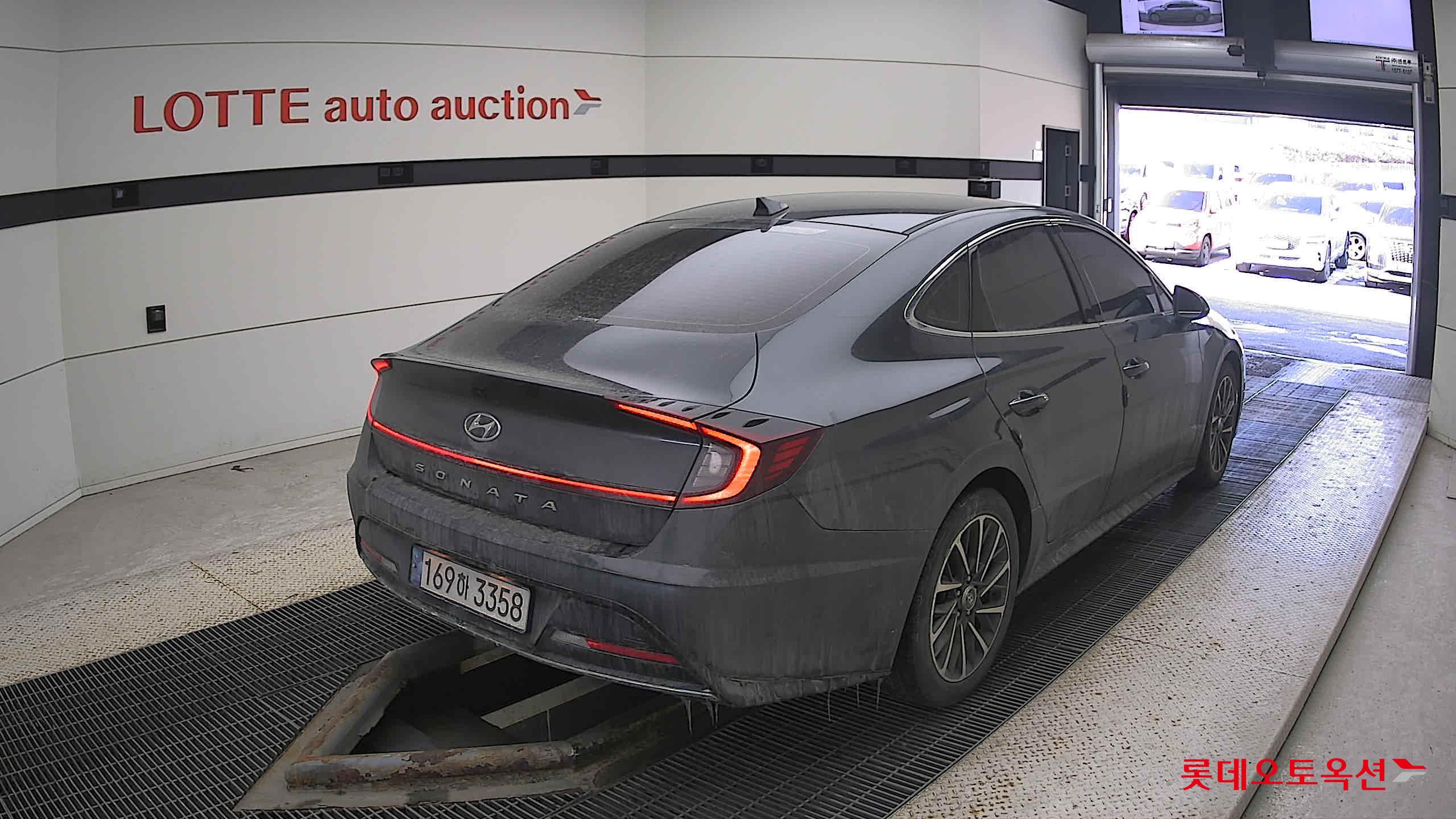 Hyundai Sonata 2022 Nocturne Grey Metallic из Кореи, фото 4