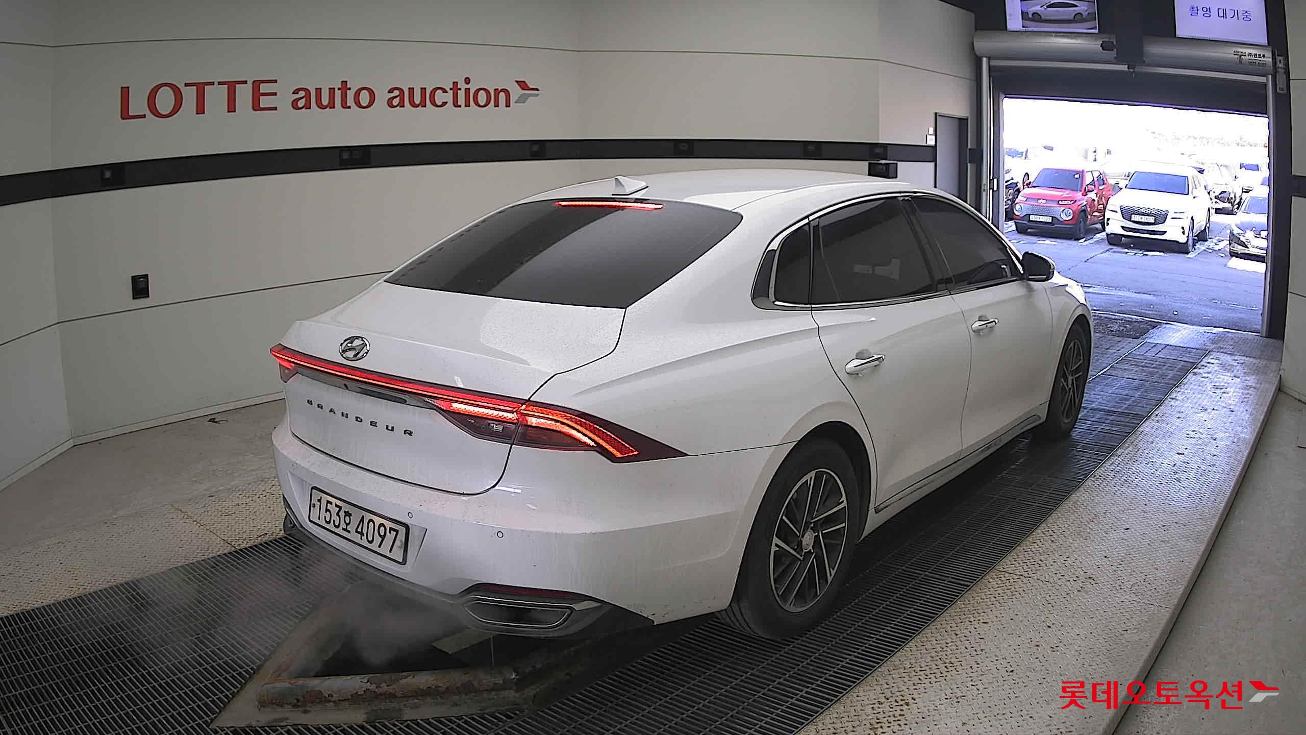 Hyundai Grandeur 2020 White cream (optional) из Кореи, фото 4