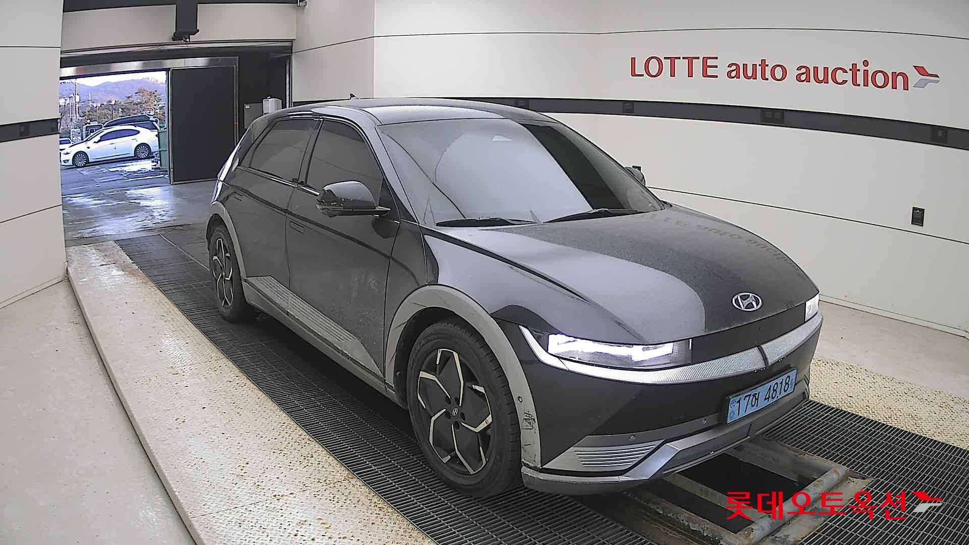 Hyundai IONIQ 5 2022 Phantom Black Pearl из Кореи, фото 2