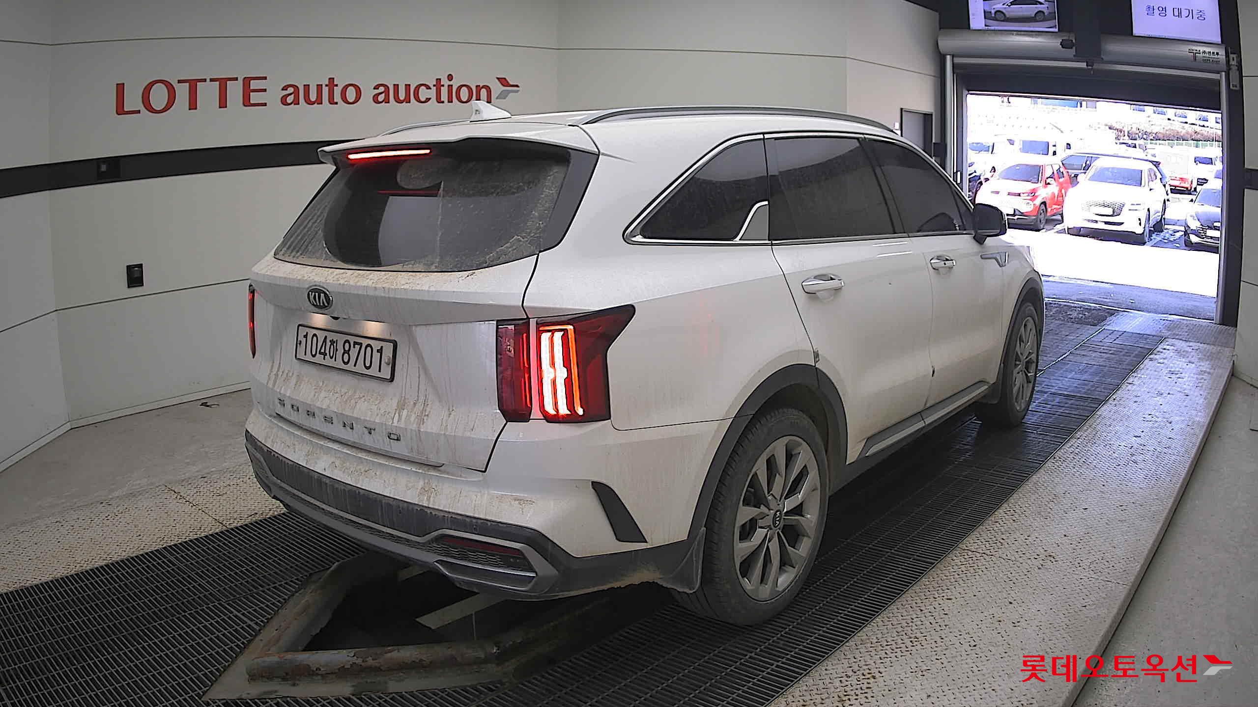 Kia Sorento 2021 Snow White Pearl (optional) из Кореи, фото 4