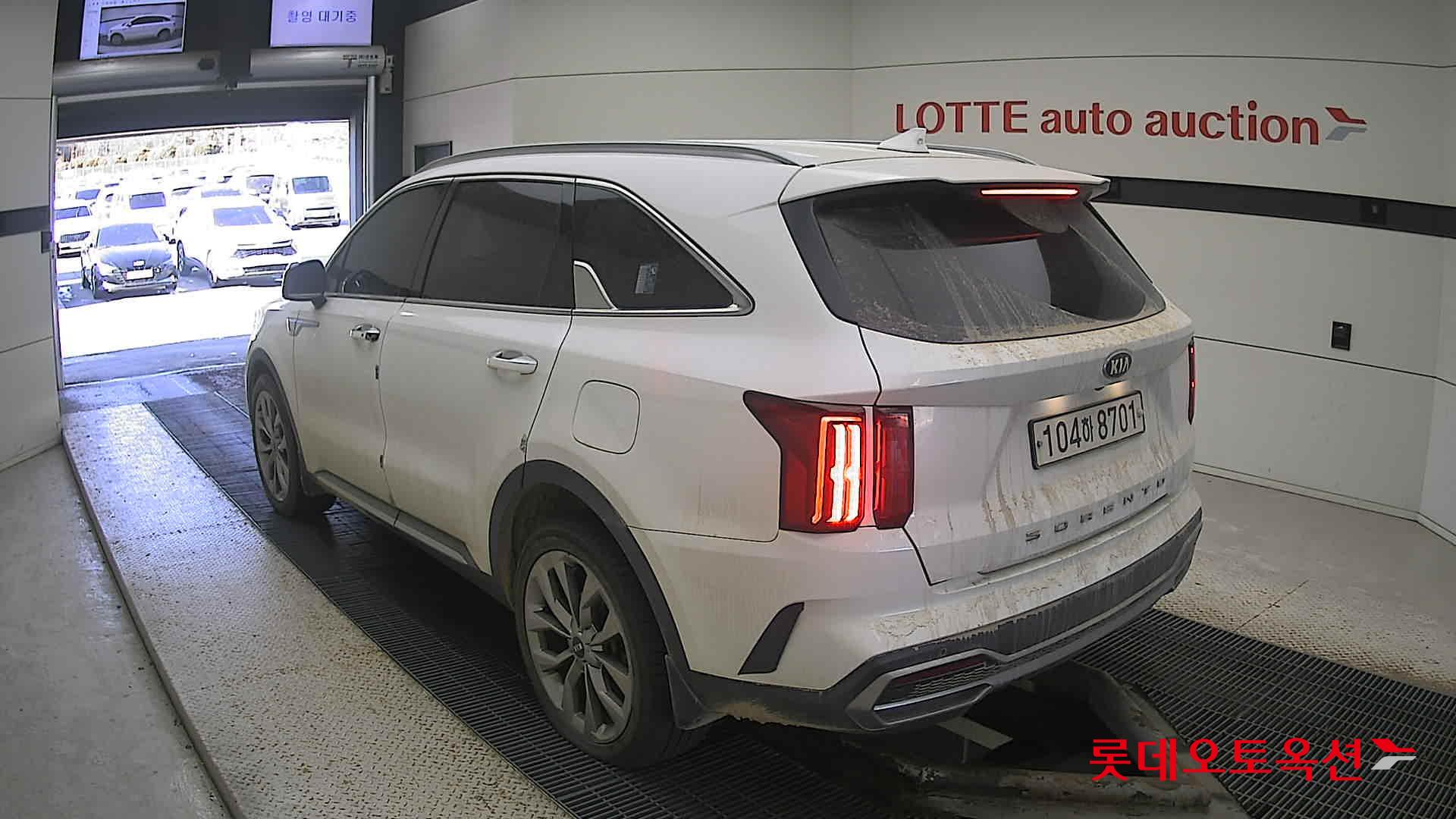 Kia Sorento 2021 Snow White Pearl (optional) из Кореи, фото 6