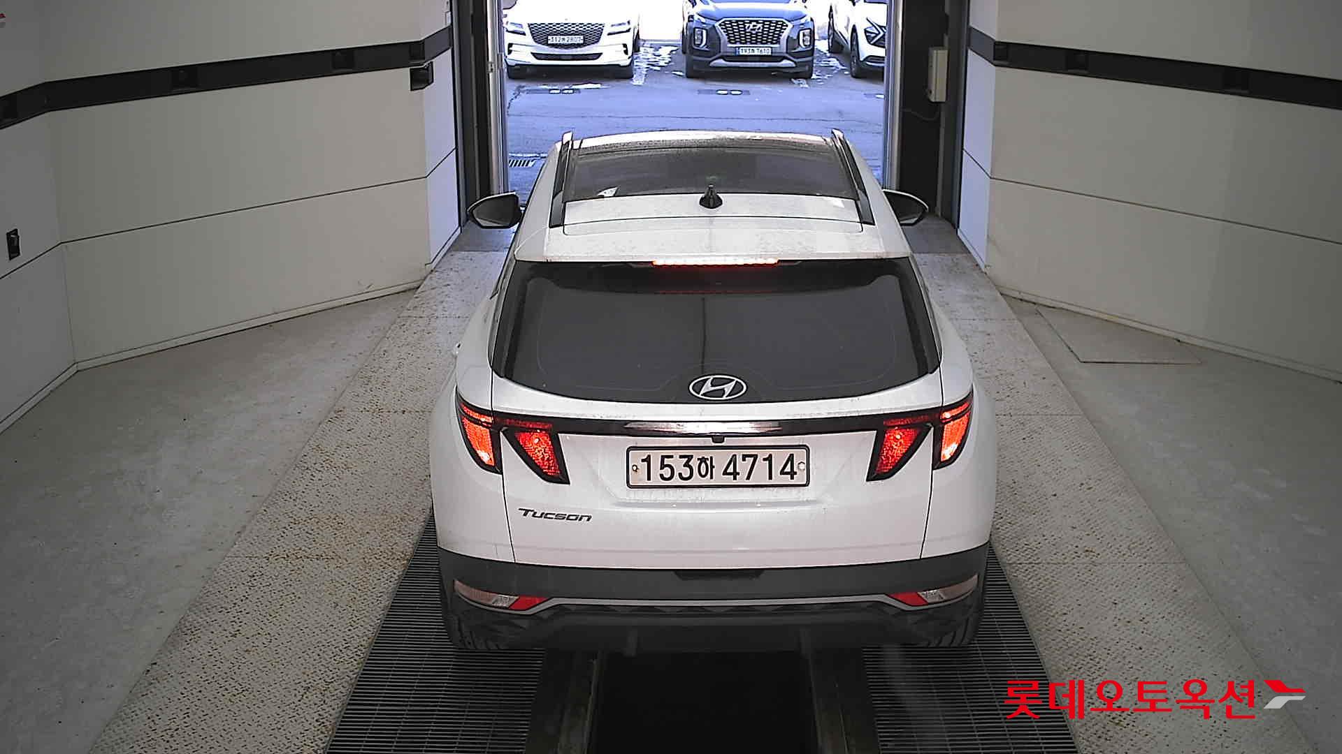 Hyundai Tucson Hybrid 2021 White Cream из Кореи, фото 5