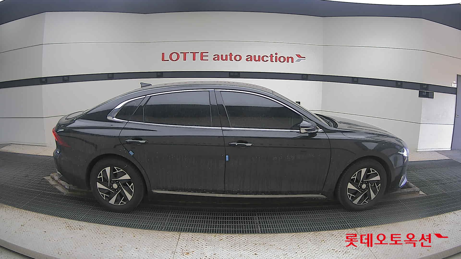 Hyundai Grandeur Hybrid 2022 Midnight Black Pearl из Кореи, фото 3