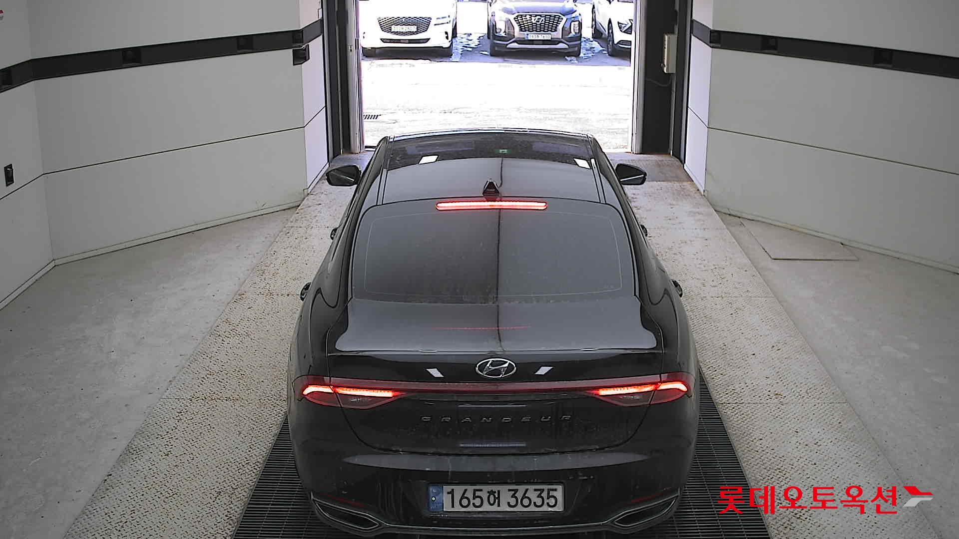 Hyundai Grandeur Hybrid 2022 Midnight Black Pearl из Кореи, фото 5