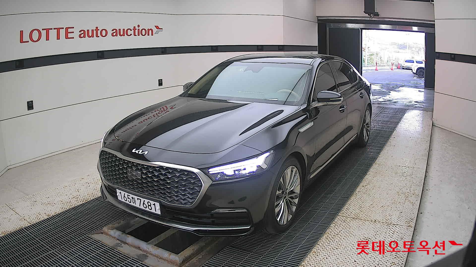 Kia K9 2022 Aurora Black Pearl из Кореи