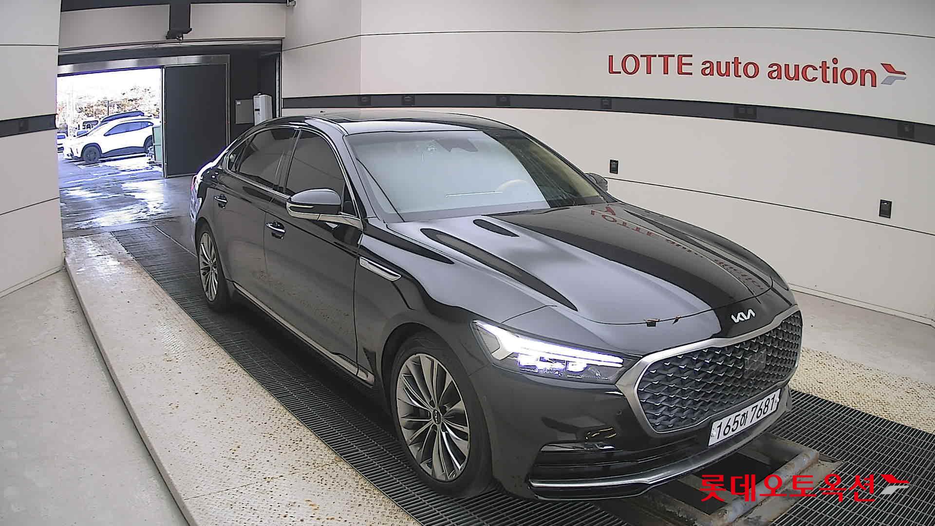 Kia K9 2022 Aurora Black Pearl из Кореи, фото 2