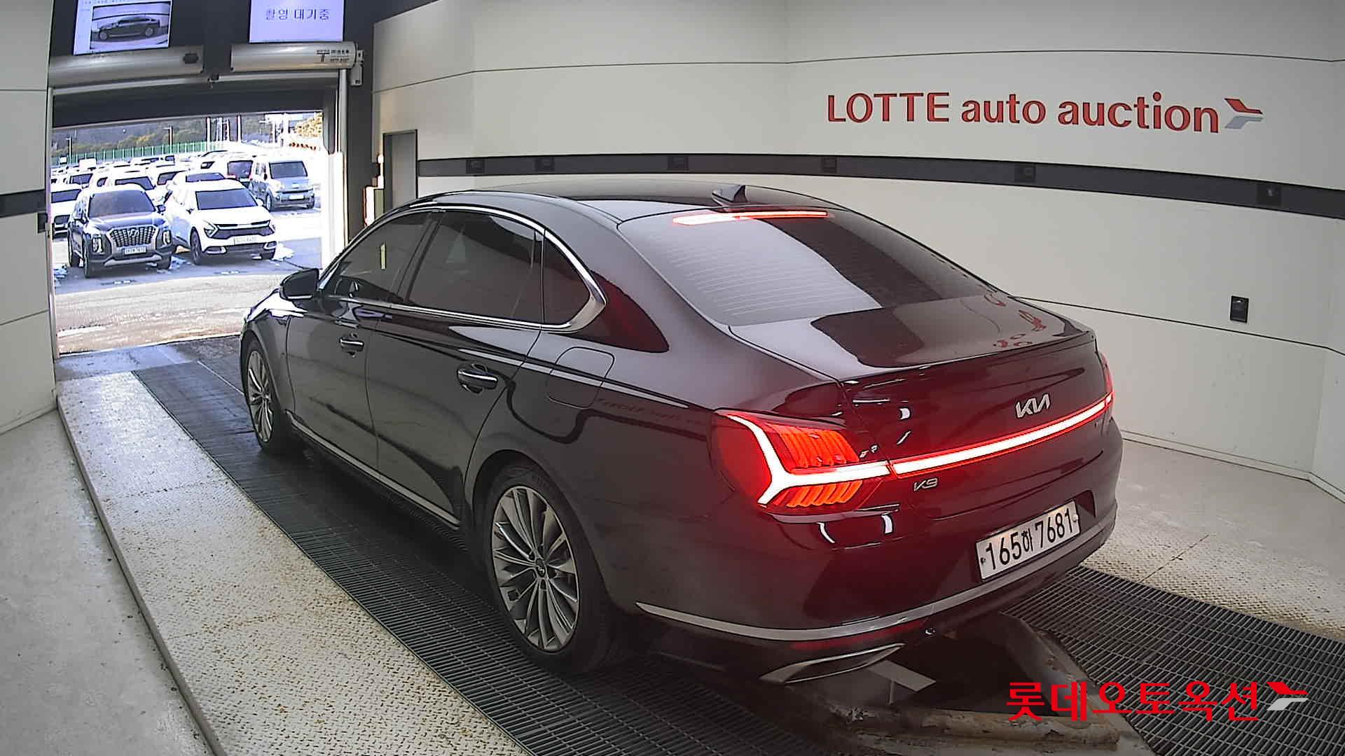 Kia K9 2022 Aurora Black Pearl из Кореи, фото 6