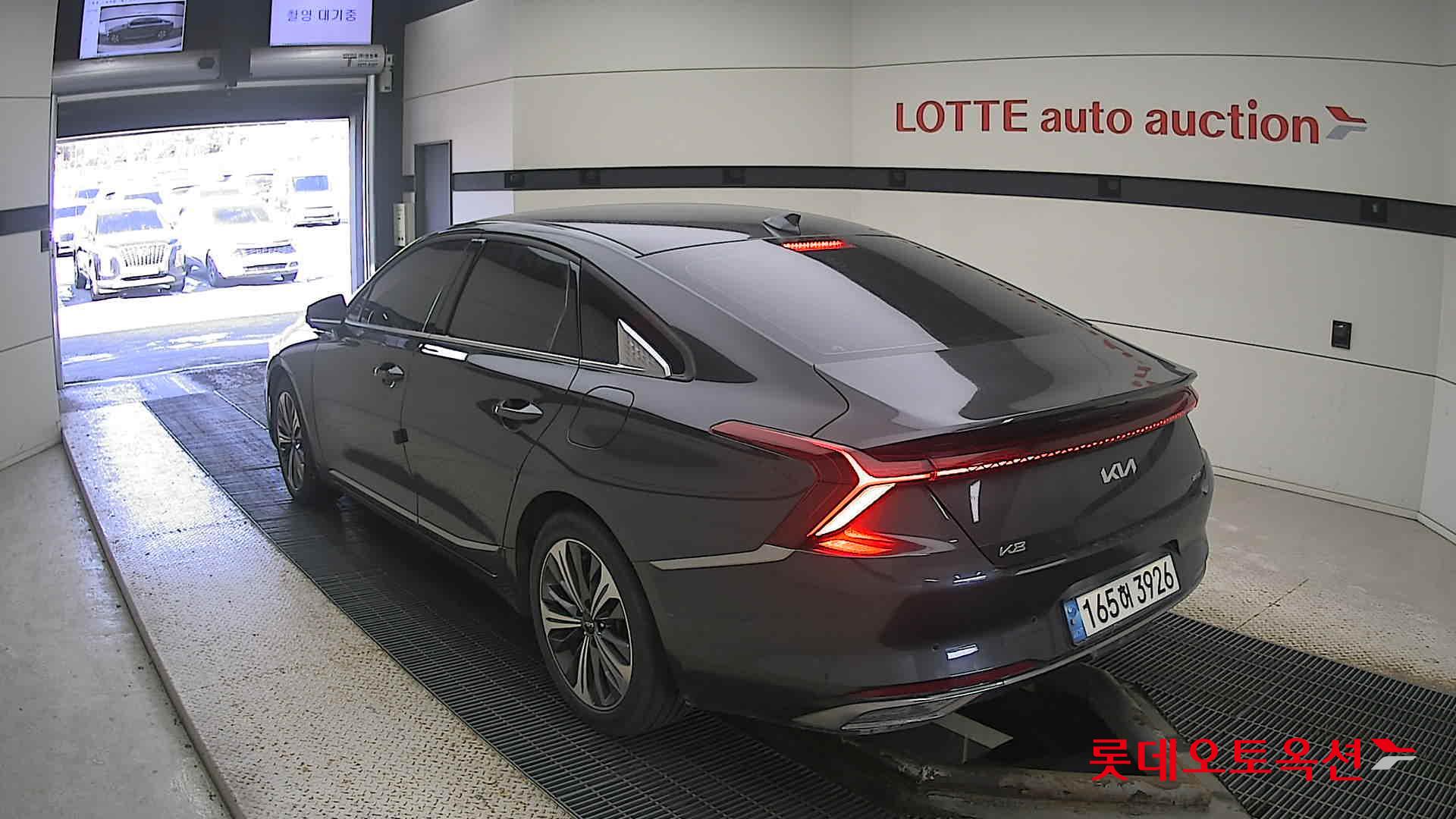 Kia K8 Hybrid 2022 Interstellagray из Кореи, фото 6