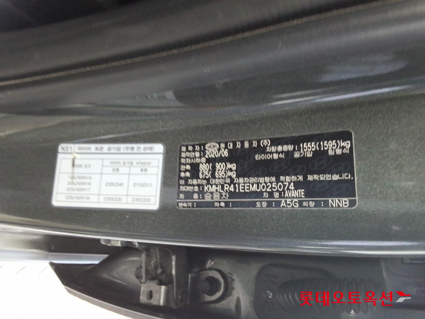 Hyundai Avante id 3628785 из Кореи 34