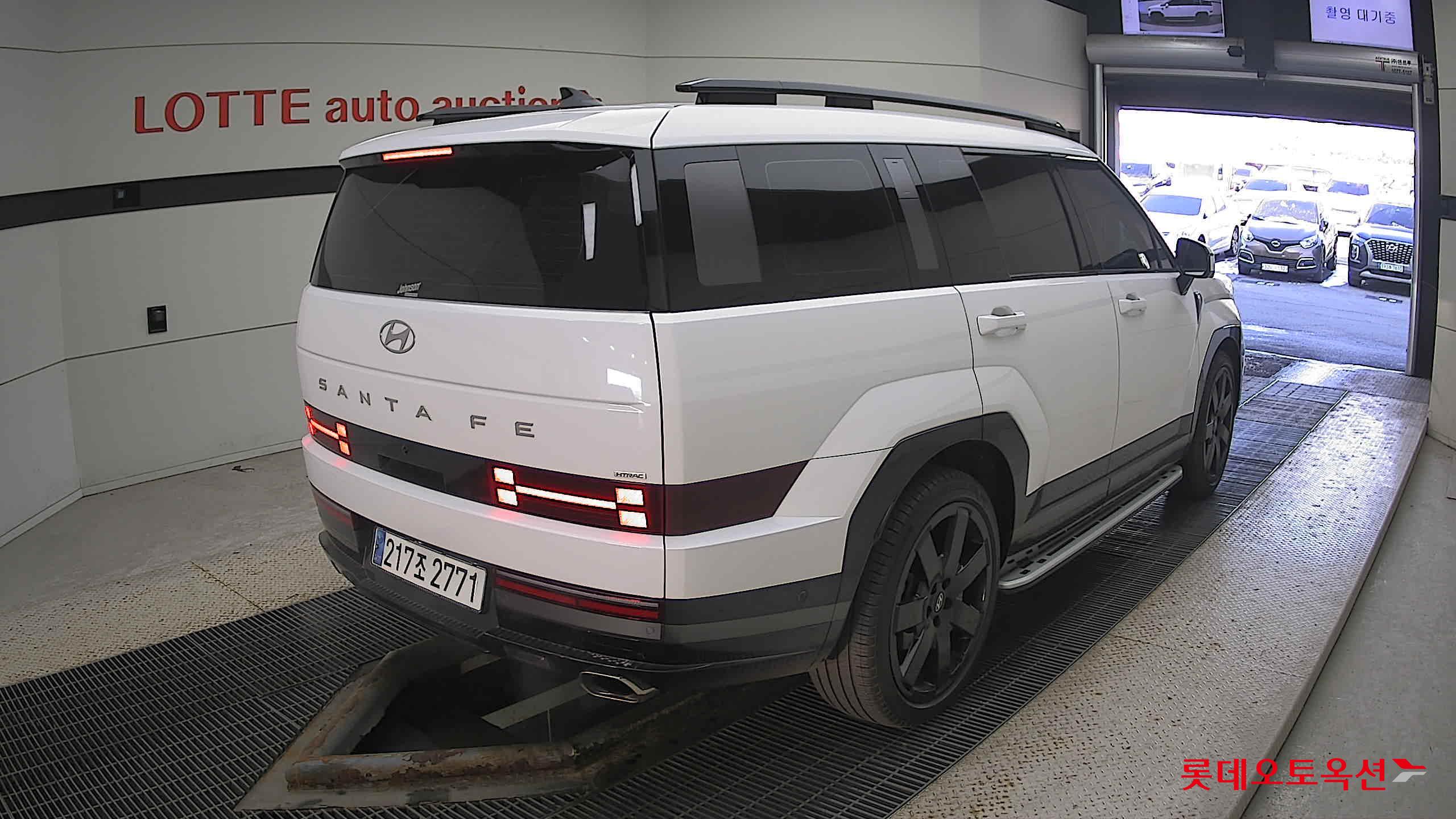 Hyundai Santa Fe 2024 Белый из Кореи, фото 4