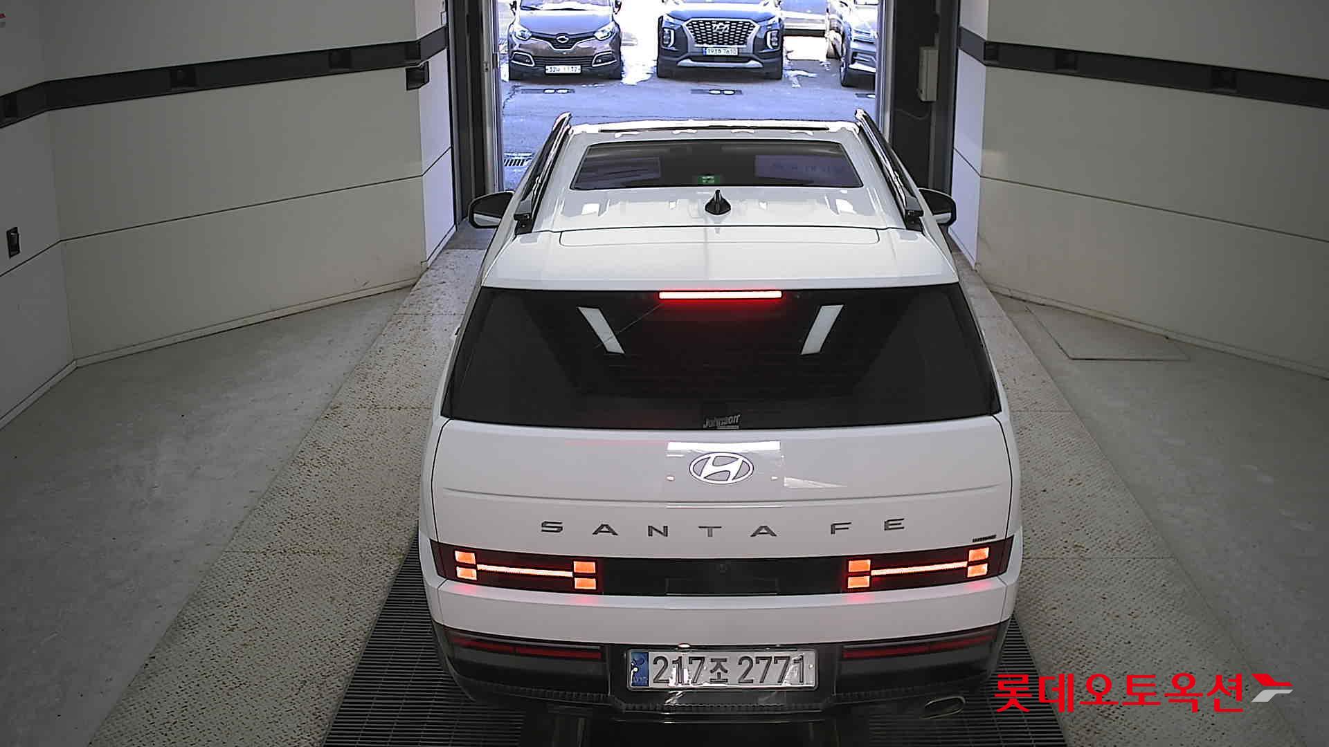 Hyundai Santa Fe 2024 Белый из Кореи, фото 5